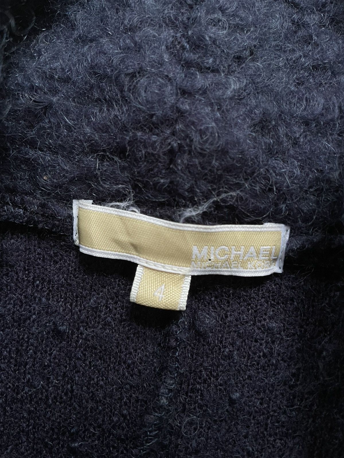 Michael Kors 1990’s Michael Kors - Wool Cardigan Vintage Size L / US 10 / IT 46 - 7 Thumbnail