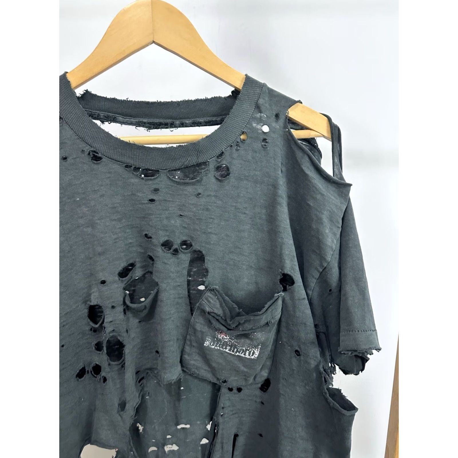 Marlboro VTG 90s Marlboro Coyote Super Thrashed Faded Worn Distressed Pocket T-Shirt XL Men Black Marlboro Shirt XL Mens Size US XL / EU 56 / 4 - 6 Thumbnail