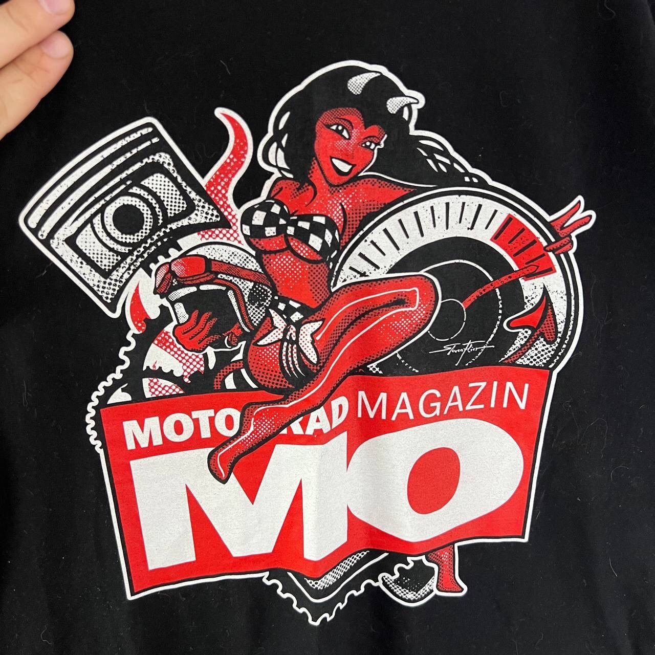 Vintage Y2K Tee Moto Racing T-shirt Vintage Size US M / EU 48-50 / 2 - 3 Thumbnail