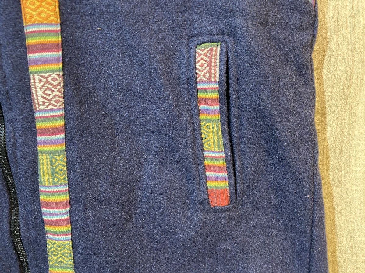 Designer × Vintage Vintage Wool vest made in Nepal women’s size L Size L / US 10 / IT 46 - 2 Thumbnail
