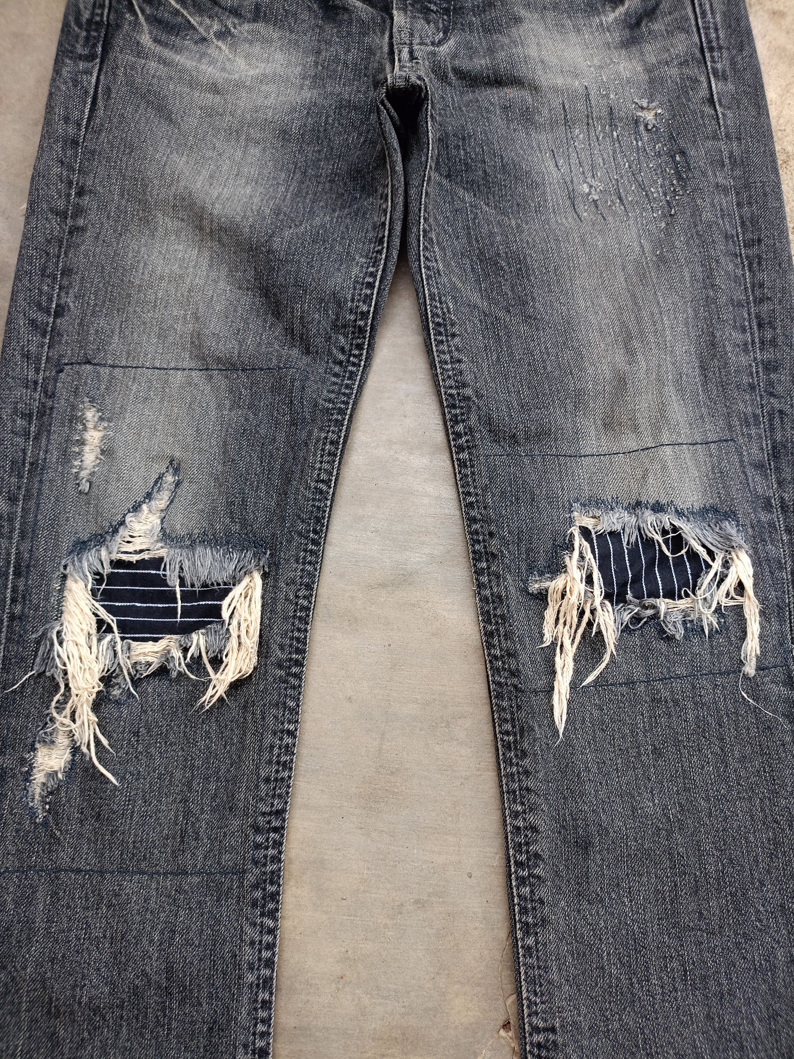 SLY 2000s Sly - Flared Denim Pants style ifsixwasnine Size 28" / US 6 / IT 42 - 4 Thumbnail