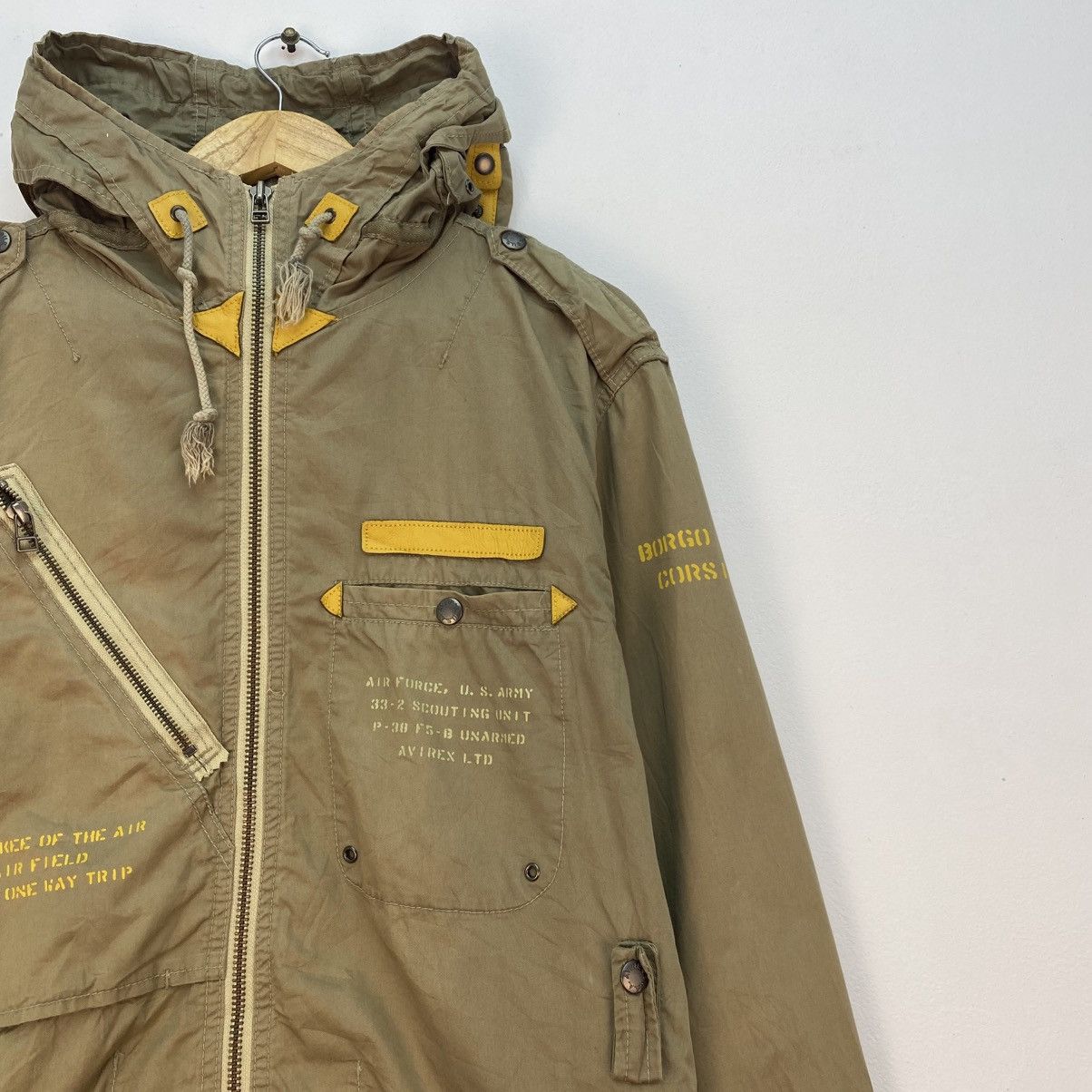 Avirex 💥Vintage Avirex Hooded Field Jacket Size US M / EU 48-50 / 2 - 4 Thumbnail