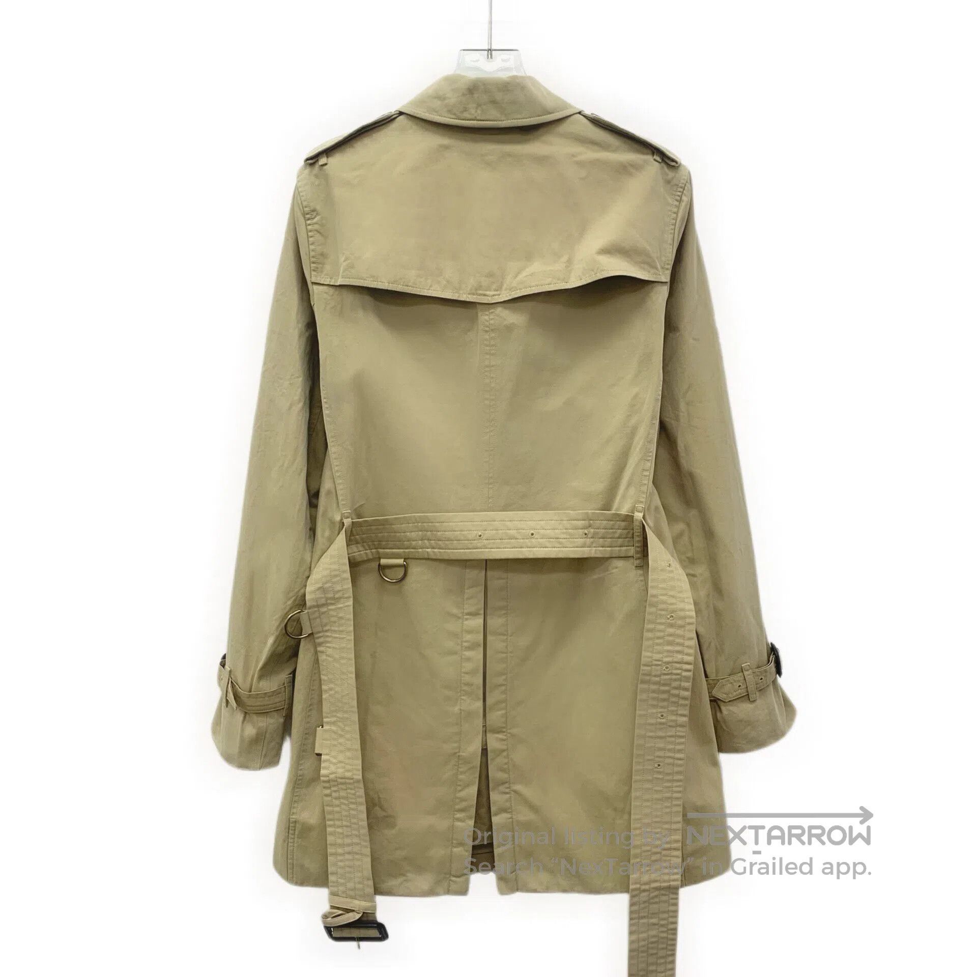 Burberry Burberry Brown Cotton Collar Double-breasted Long Sleeve B Size US S / EU 44-46 / 1 - 2 Thumbnail