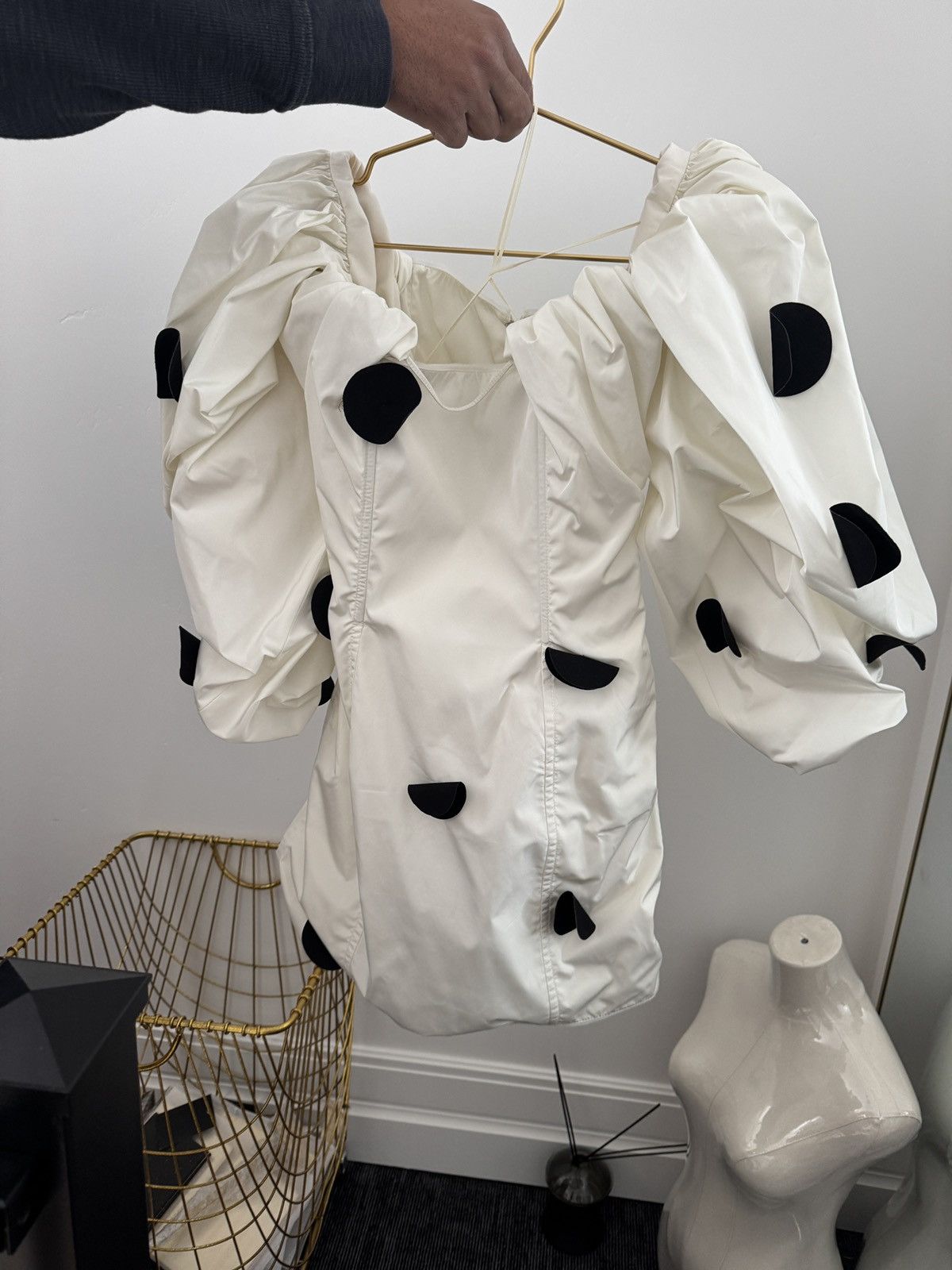 Jacquemus Polka dot jacquemus mini dress Size S / US 4 / IT 40 - 1 Thumbnail