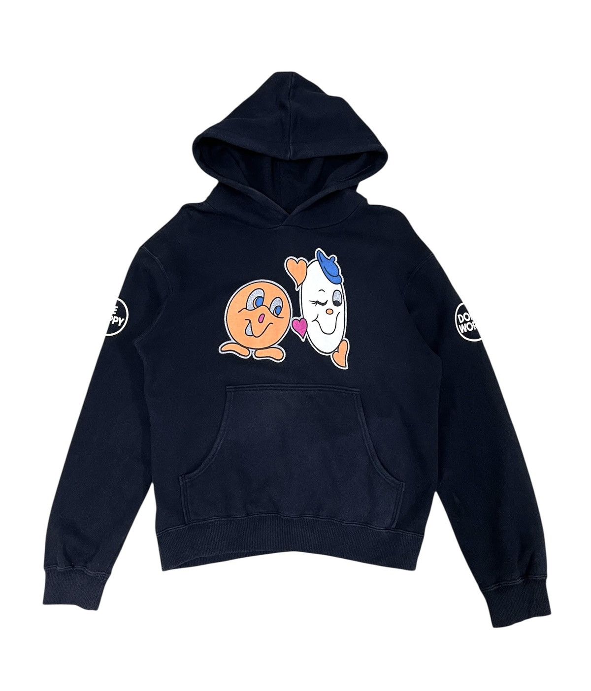 Hysteric Glamour HYSTERIC GLAMOUR DONT WORRY BE HAPPY PULLOVER JAPAN HOODIE Size US M / EU 48-50 / 2 - 1 Thumbnail