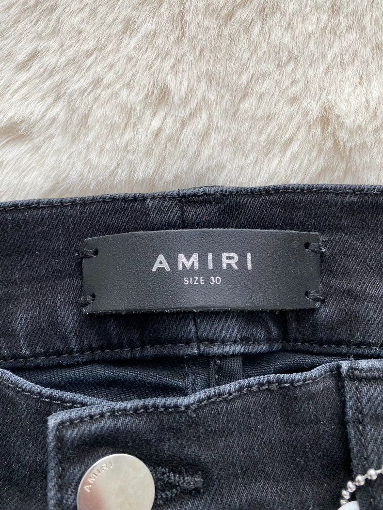 Amiri Amiri Black patchwork jeans 2501-Nextarrow Size US 30 / EU 46 - 2 Thumbnail