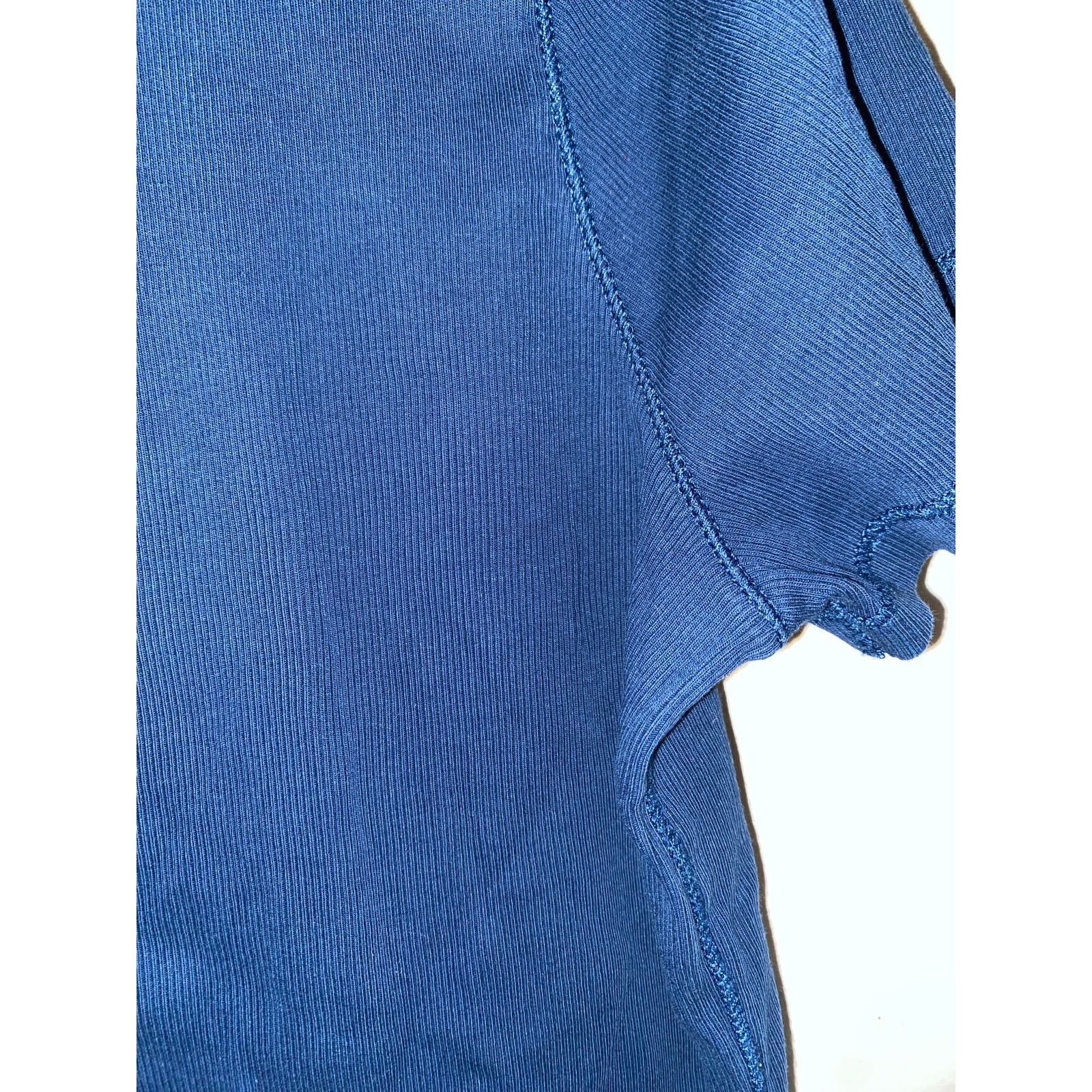 Ralph Lauren Ralph Lauren Blue Lace Up Tee Women's 2X Size XXL / US 16-18 / IT 52-54 - 4 Thumbnail