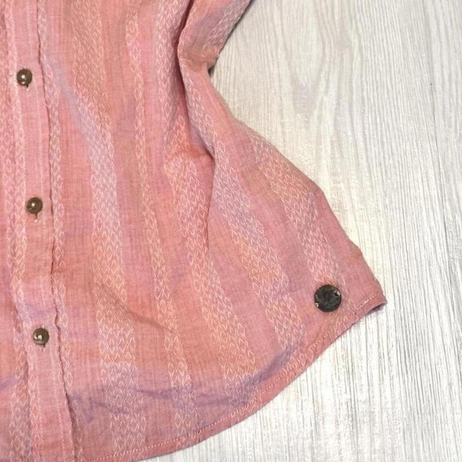 Diesel Diesel unique pink back stitches button up tee / t-shirt Size XS / US 0-2 / IT 36-38 - 2 Thumbnail