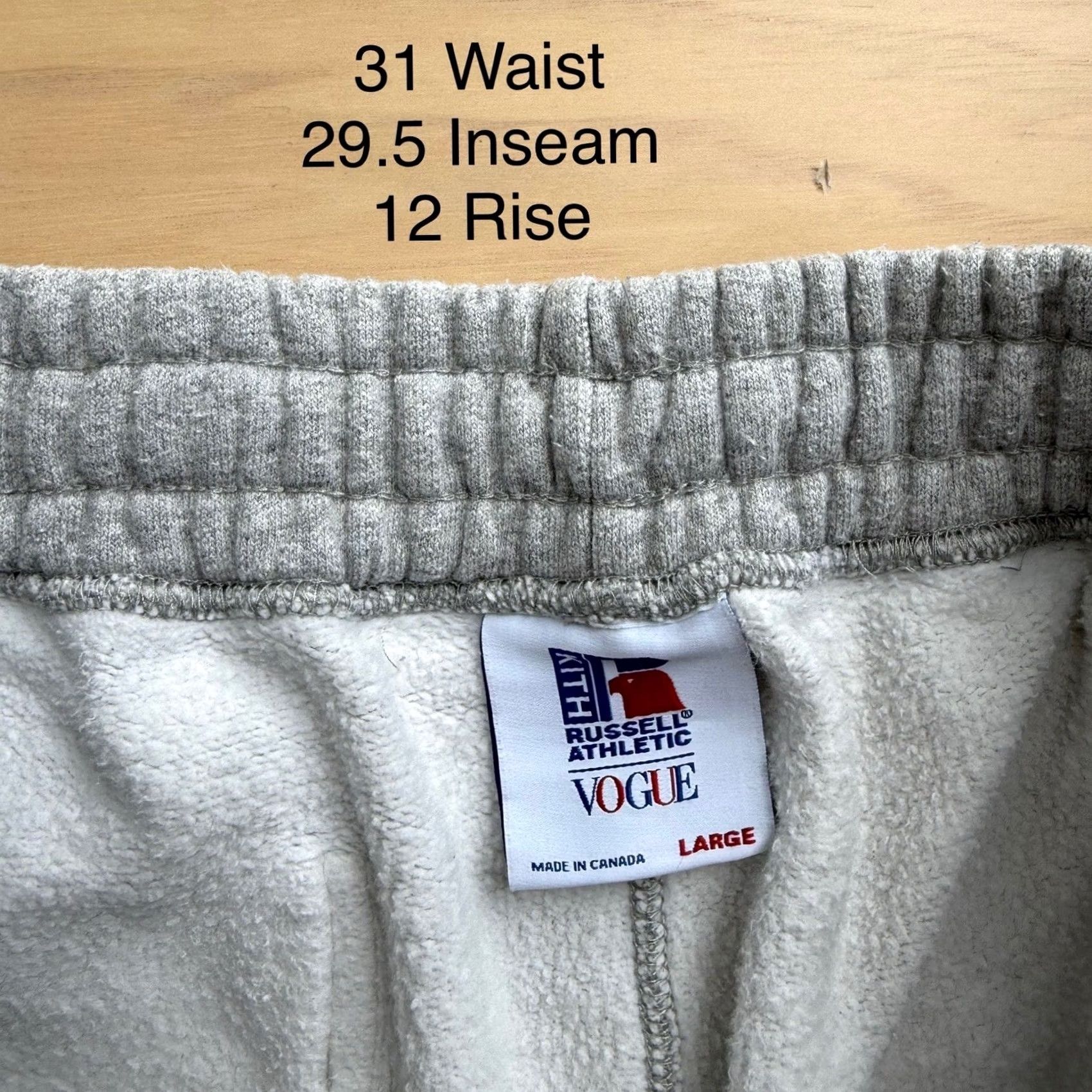 Kith KITH Sweatpants Women's L Gray Vogue Collaboration New York Sweatpants Size 24" / US 00 / IT 34 - 5 Thumbnail