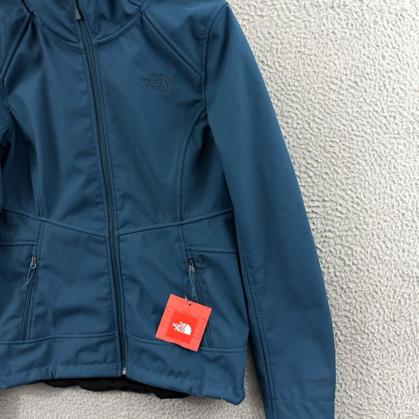The North Face VINTAGE The North Face Jacket Women S Blue Fleece Zip Prussian Windwall Outdoor NWT Size S / US 4 / IT 40 - 5 Thumbnail