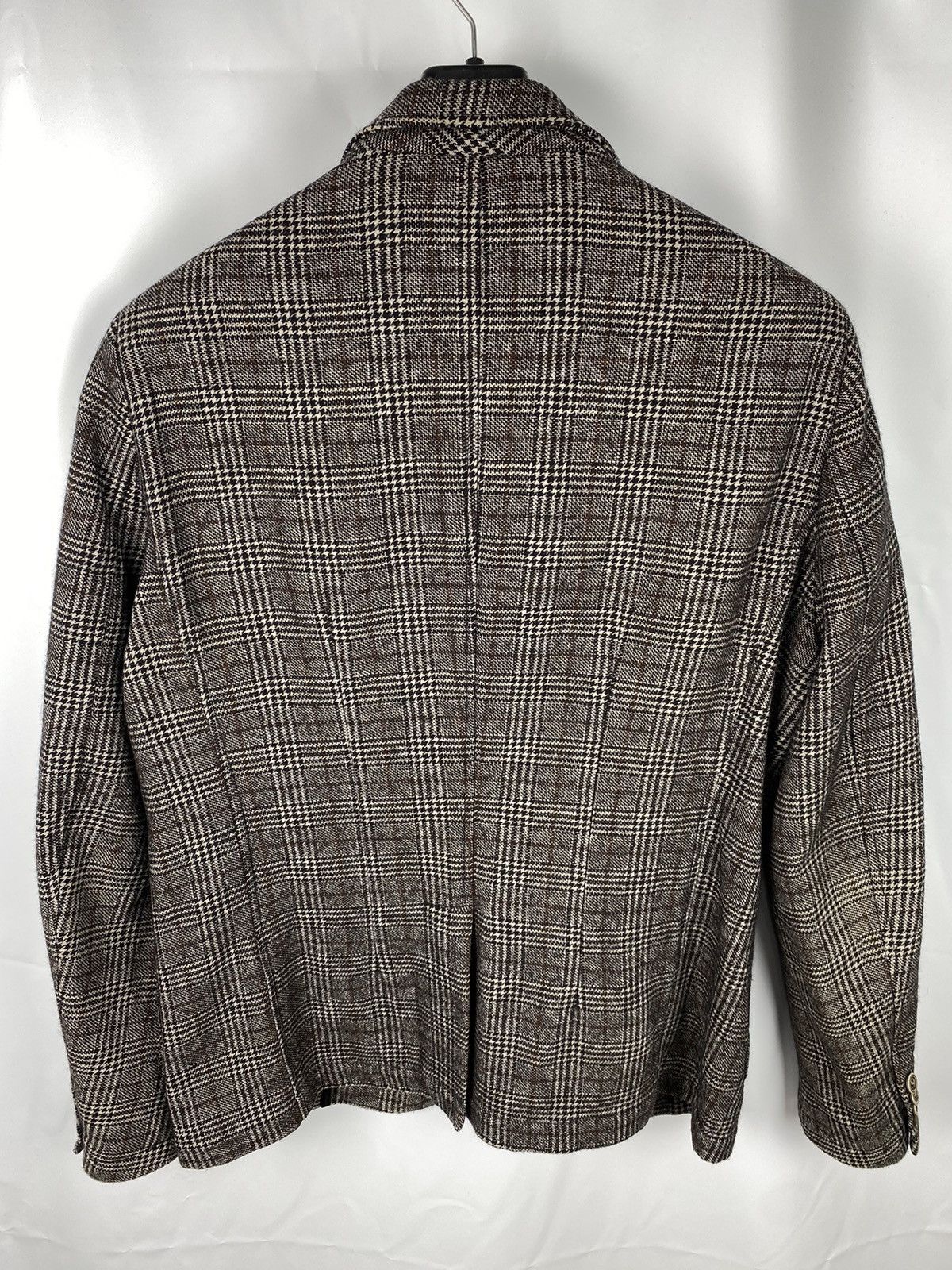 Officina36 Officina36 Wool-Polyamide Check Blazer Jacket size IT52 Size 42R - 2 Thumbnail