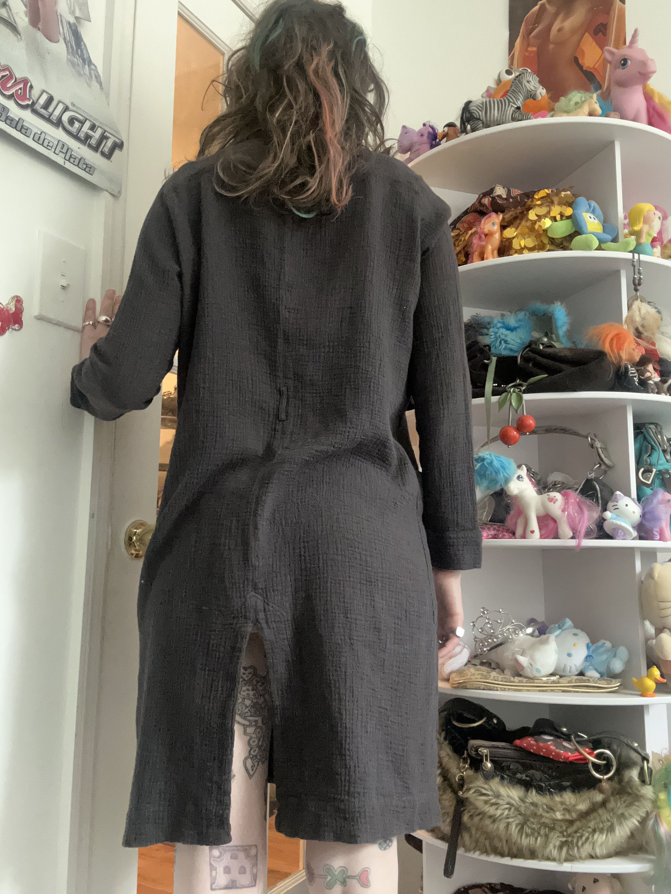 Pas de Calais Pas de Calais Dark grey layering piece Size S / US 4 / IT 40 - 2 Thumbnail