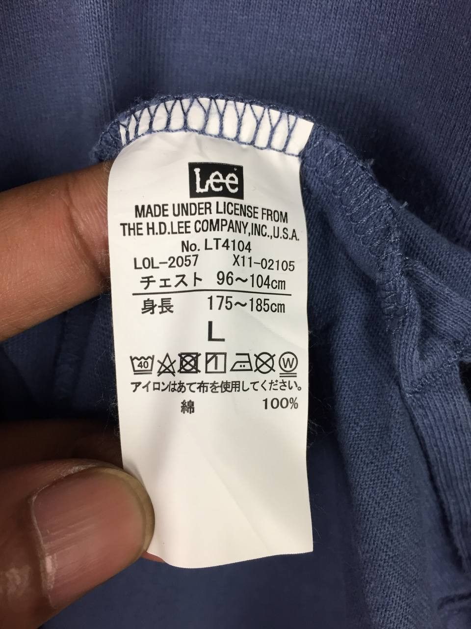 Lee Lee Overalls Graphic Heritage Logo Long Sleeve Tee Size US L / EU 52-54 / 3 - 10 Thumbnail