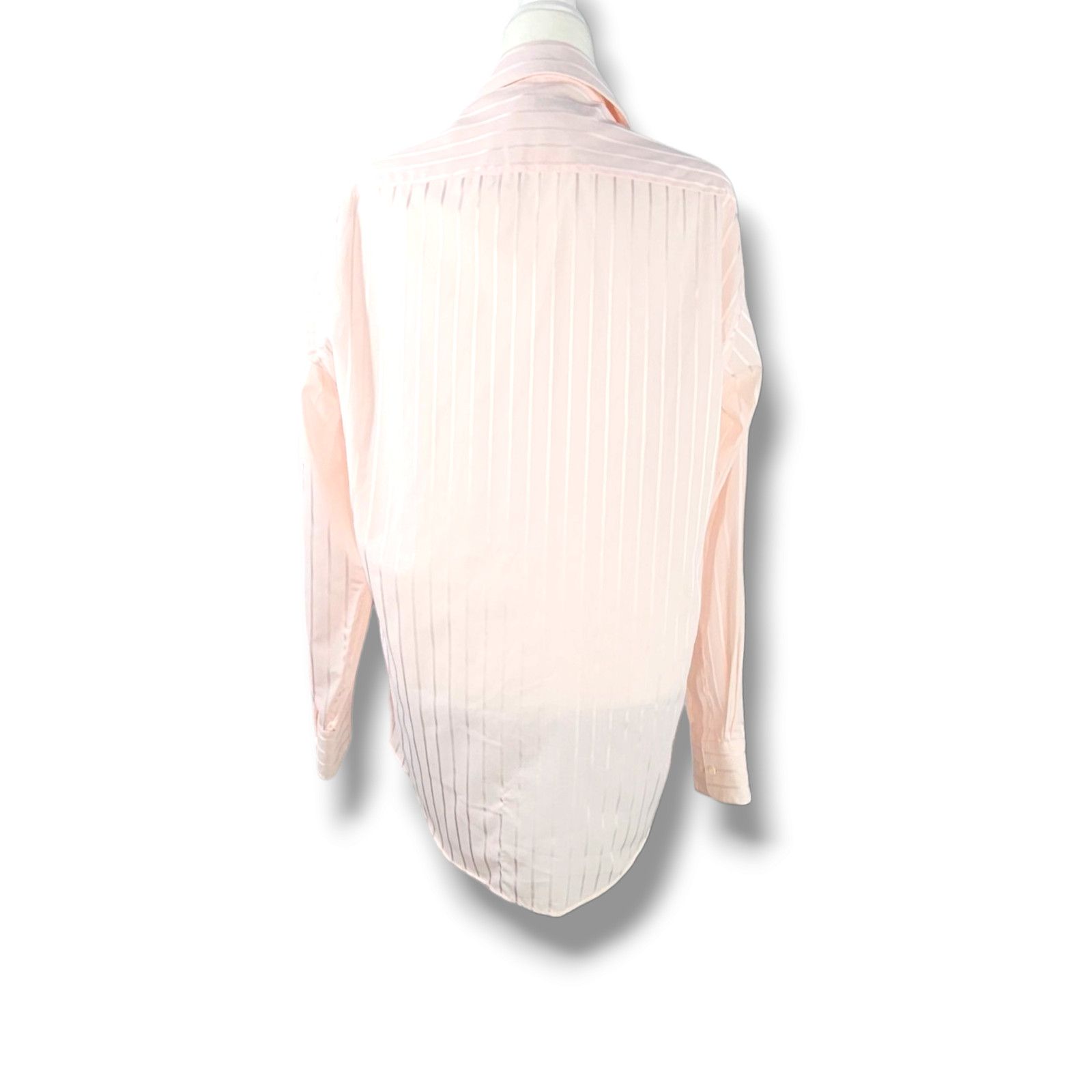 Other Christopher Lena Striped Shirt Sz. 16.5 Length 34-35 Pink Size US S / EU 44-46 / 1 - 3 Thumbnail