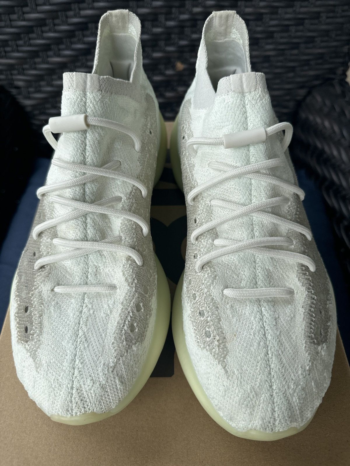 Adidas × Kanye West × Yeezy Yeezy Boost 380 Calcite Glow Size US 11 / EU 44 - 4 Thumbnail