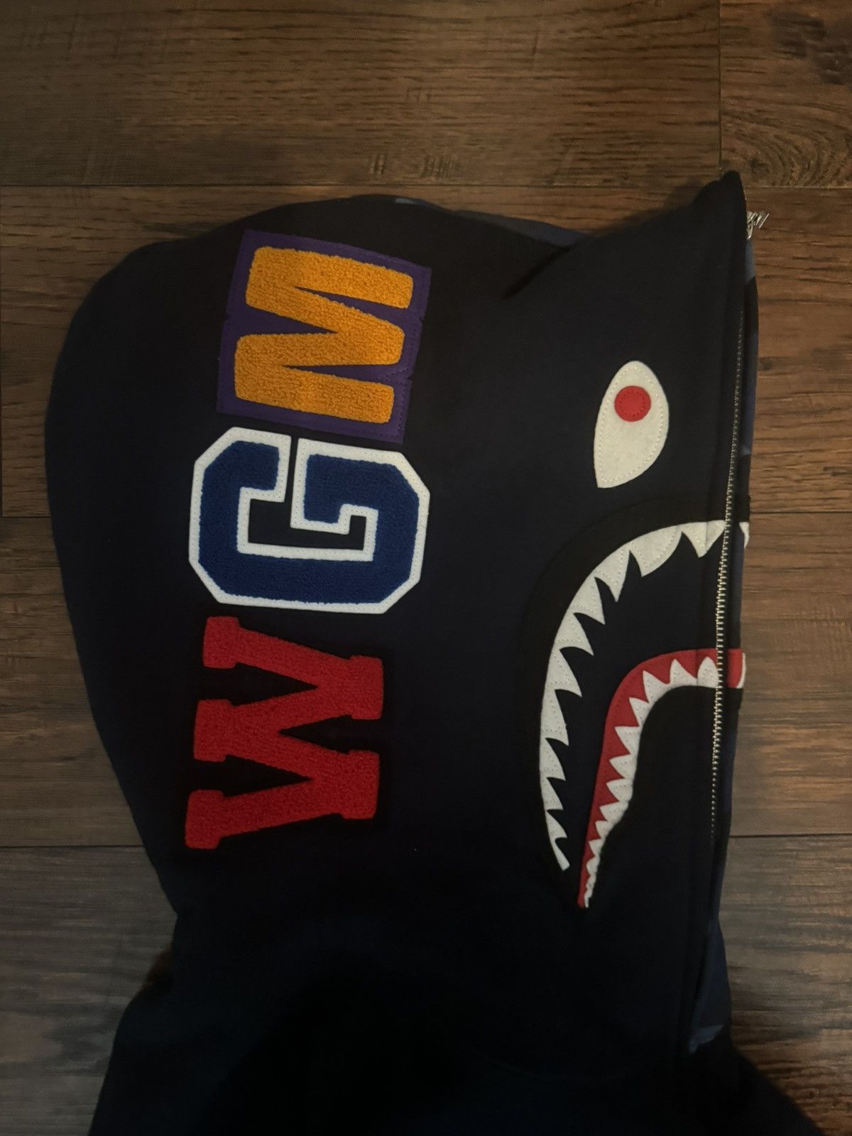 Bape Color Camo Shark Full Zip Hoodie Size US XL / EU 56 / 4 - 4 Thumbnail