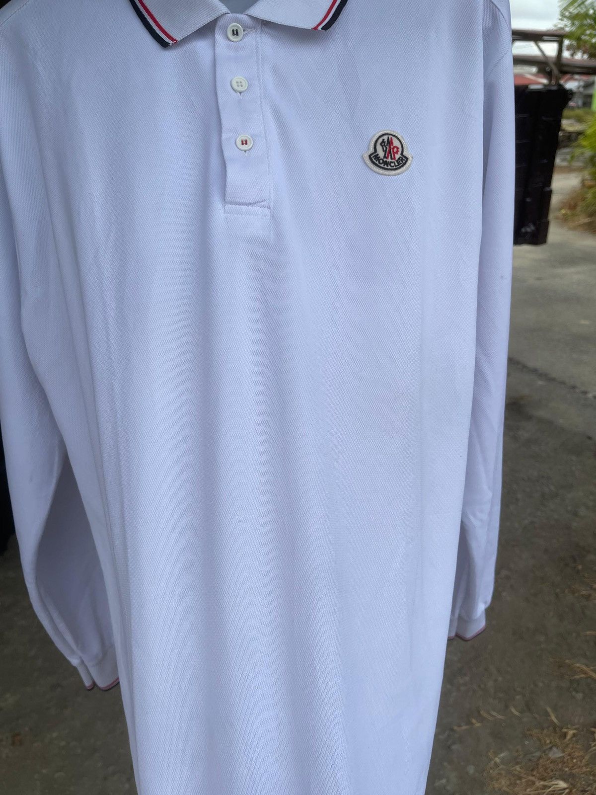 Moncler Moncler Polo Longsleeve Size US L / EU 52-54 / 3 - 5 Thumbnail