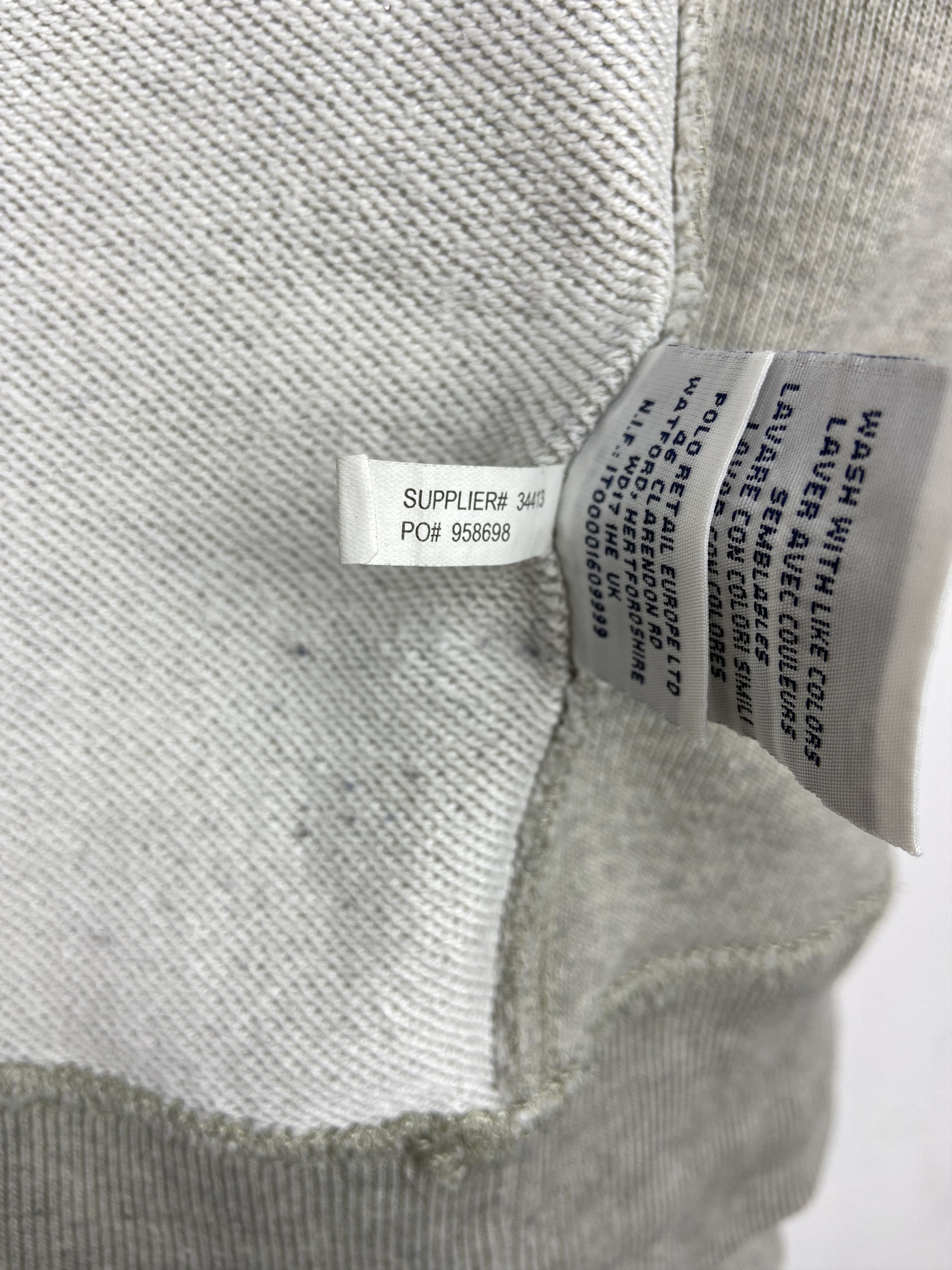 Polo Ralph Lauren 90s Vintage Polo Ralph Lauren Logo Sweatshirt Size US M / EU 48-50 / 2 - 8 Thumbnail