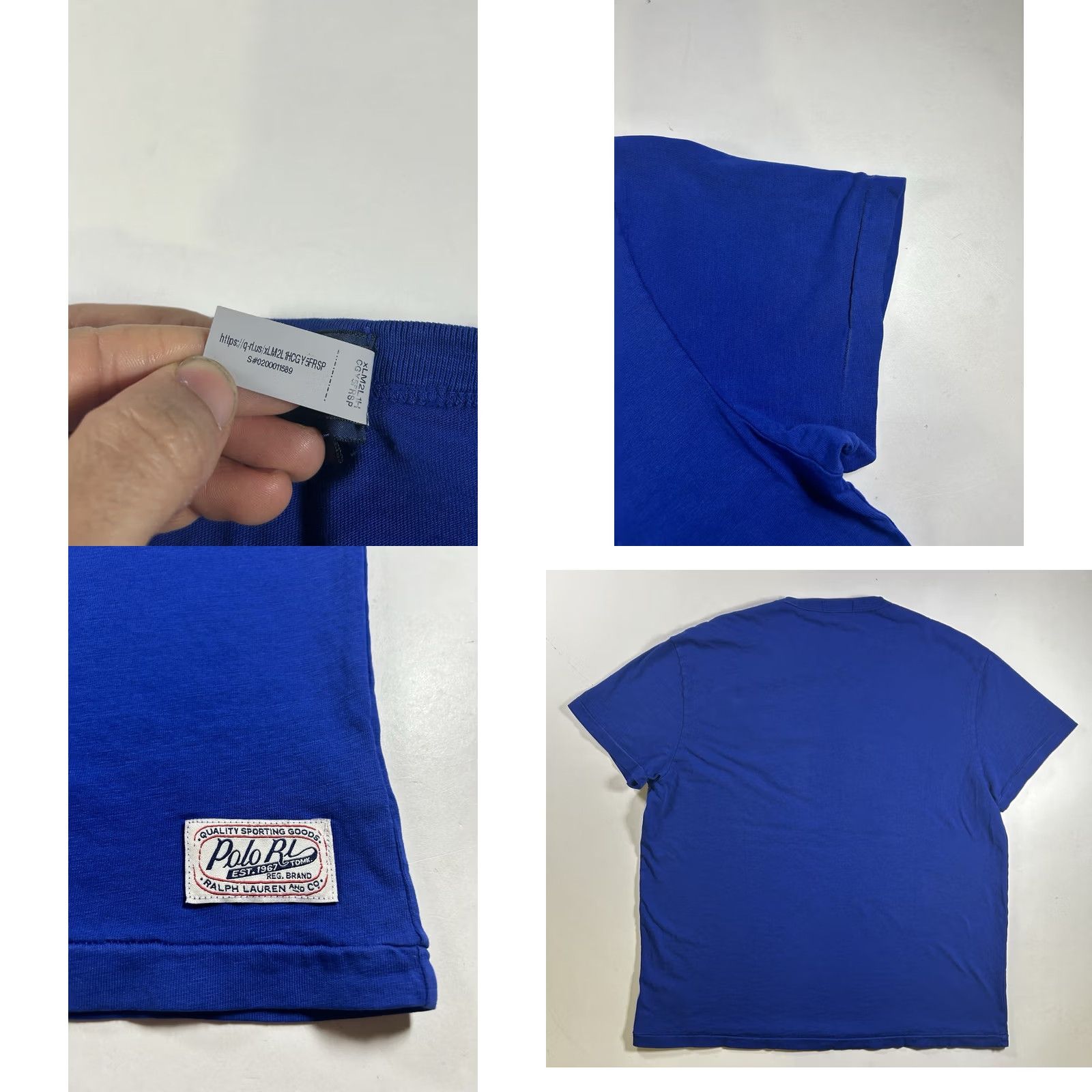 Polo Ralph Lauren Polo Crew 1967 Polo Ralph Lauren Men’s T-Shirt XL Blue Size US XL / EU 56 / 4 - 8 Thumbnail