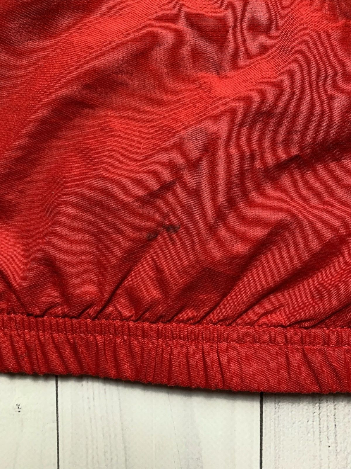Nike × Vintage Vintage Nike track jacket size L red logo rare Size US L / EU 52-54 / 3 - 8 Thumbnail