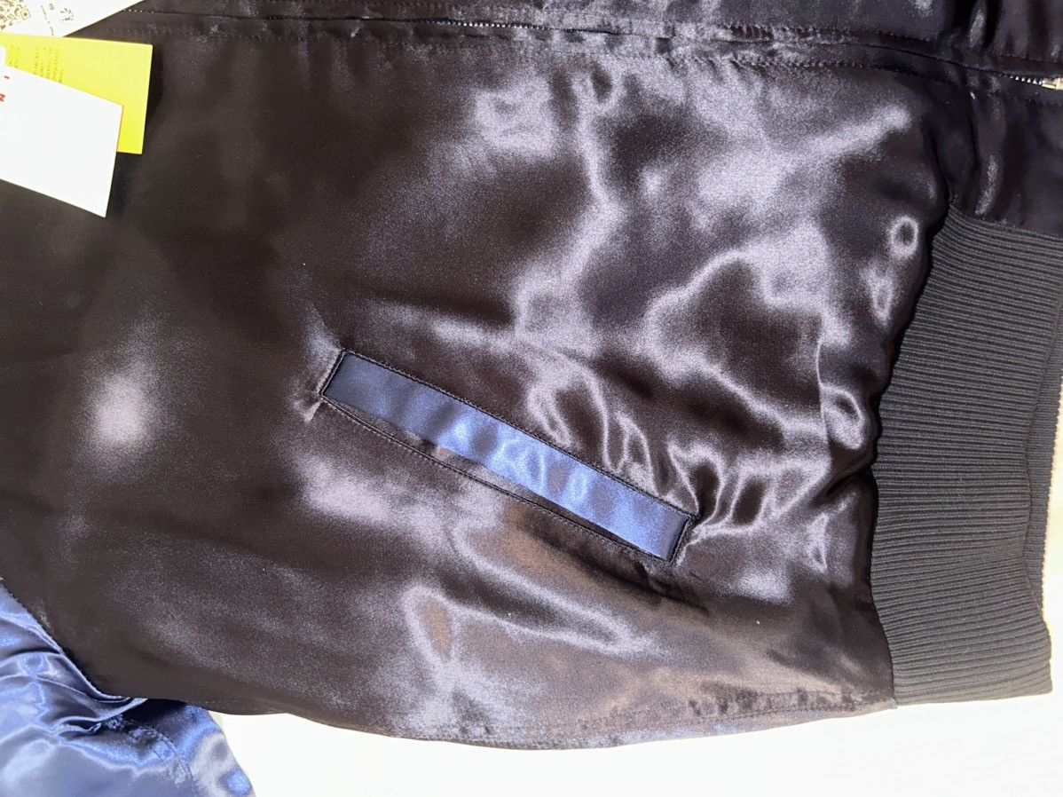 Marni Satin bomber jacket with embroidered logo Size US M / EU 48-50 / 2 - 3 Thumbnail
