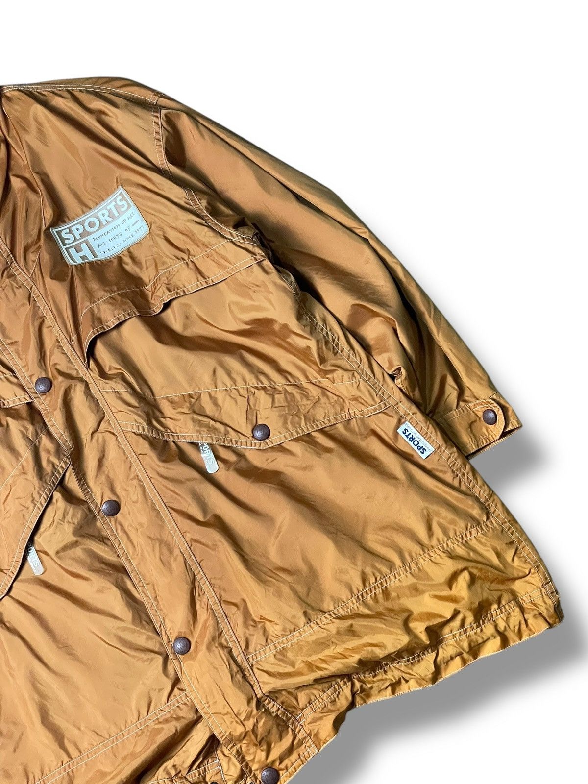 Hai Sporting Gear × Japanese Brand × Vintage HAI SPORTING GEAR Distressed Raincoat (101) Size US M / EU 48-50 / 2 - 3 Thumbnail
