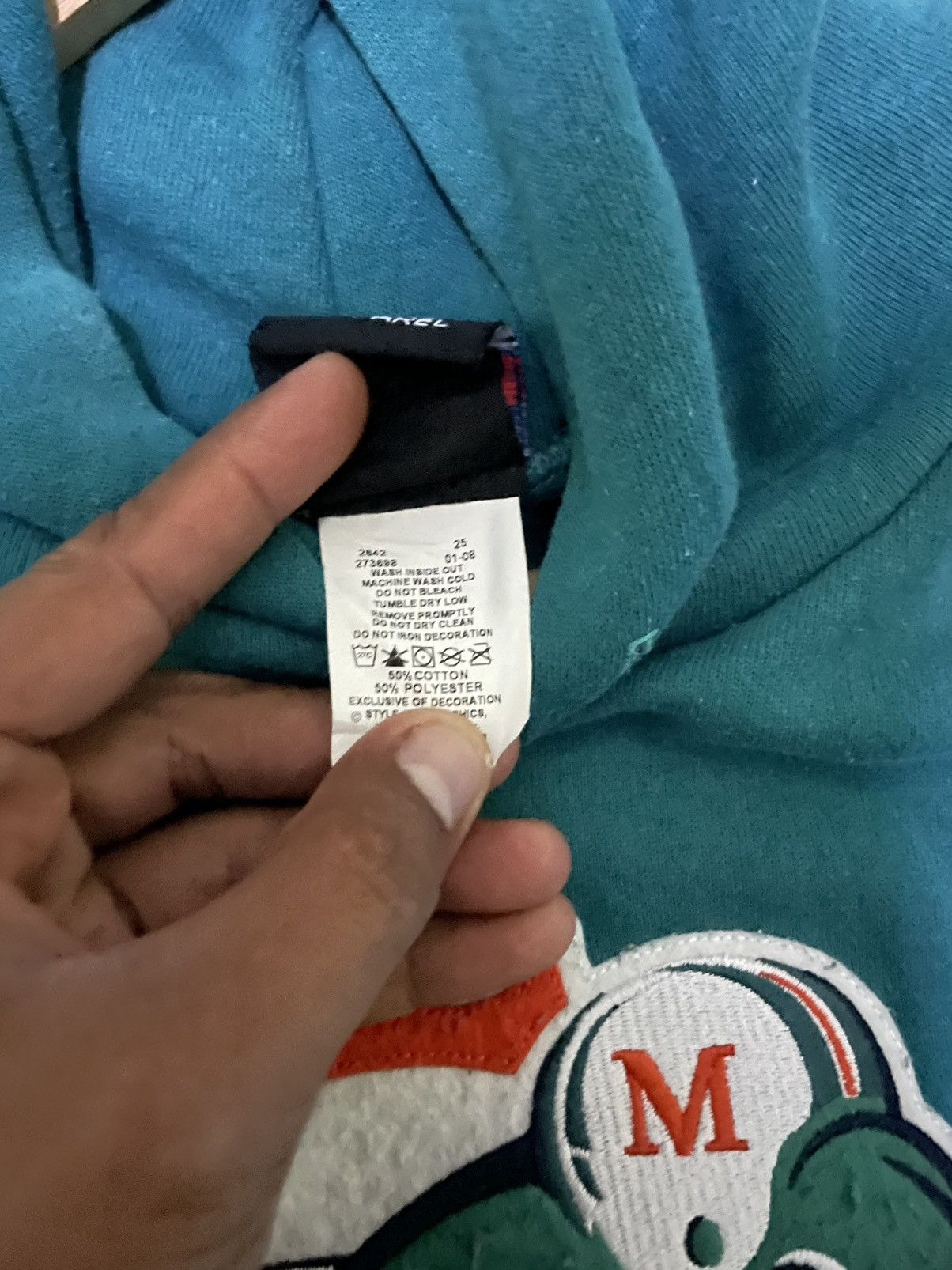 NFL Vintage x Miami Dolphin NFL x Hoodie Size US L / EU 52-54 / 3 - 5 Thumbnail