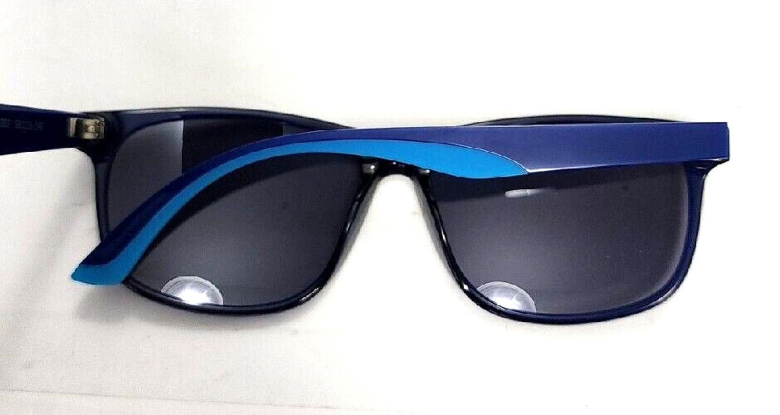 Puma Puma PU0106S 002 Blue Mirror Square Sunglasses 56-15 140 Size ONE SIZE - 5 Thumbnail
