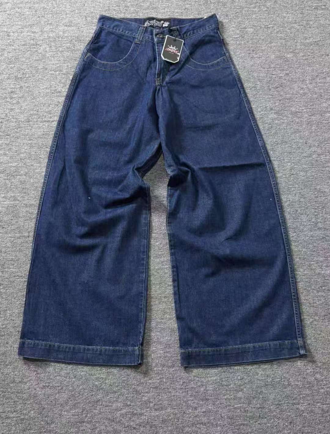 JNCO JNCO navy blue wide leg baggy jeans Size US 32 / EU 48 - 2 Thumbnail