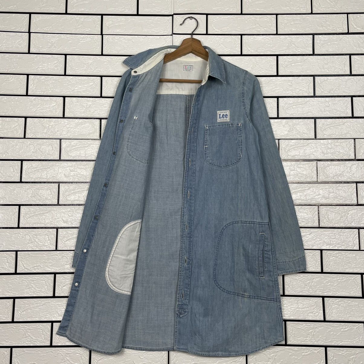 Lee Lee Union Made Sanforized Long Jacket Size S / US 4 / IT 40 - 9 Thumbnail