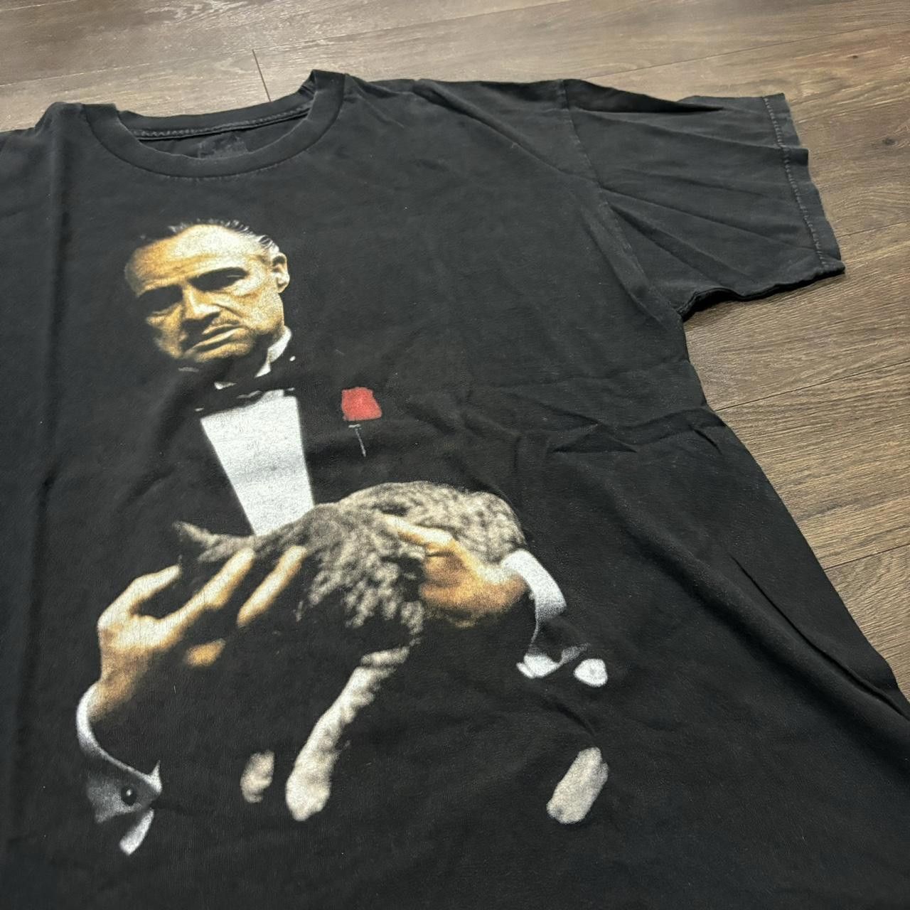 Designer The Godfather Keep Your Friends Close T Shirt XL 00s RARE Size US XL / EU 56 / 4 - 3 Thumbnail