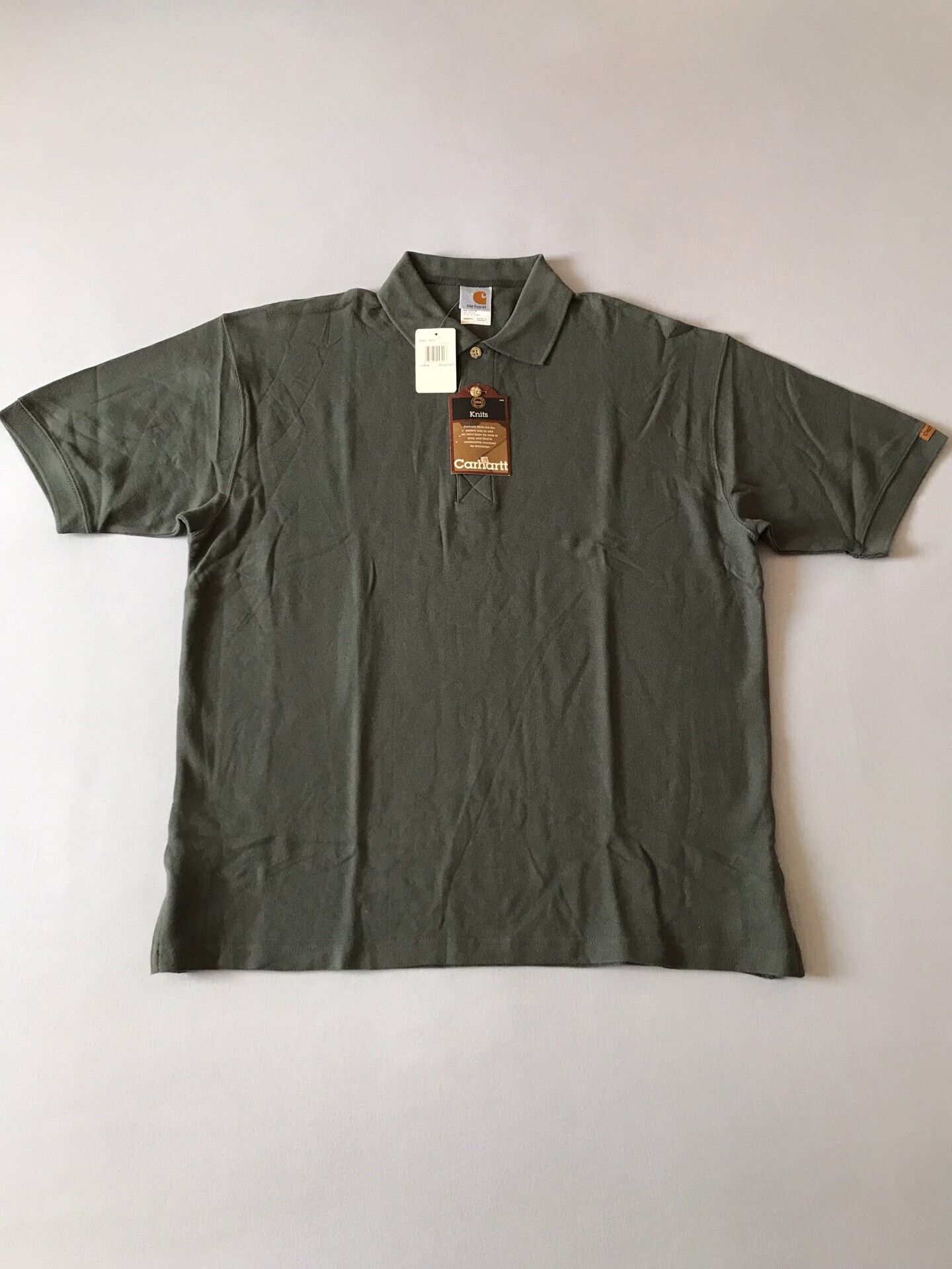 Carhartt Carhartt K85 SPC Short Sleeve Polo Size US L / EU 52-54 / 3 - 1 Thumbnail