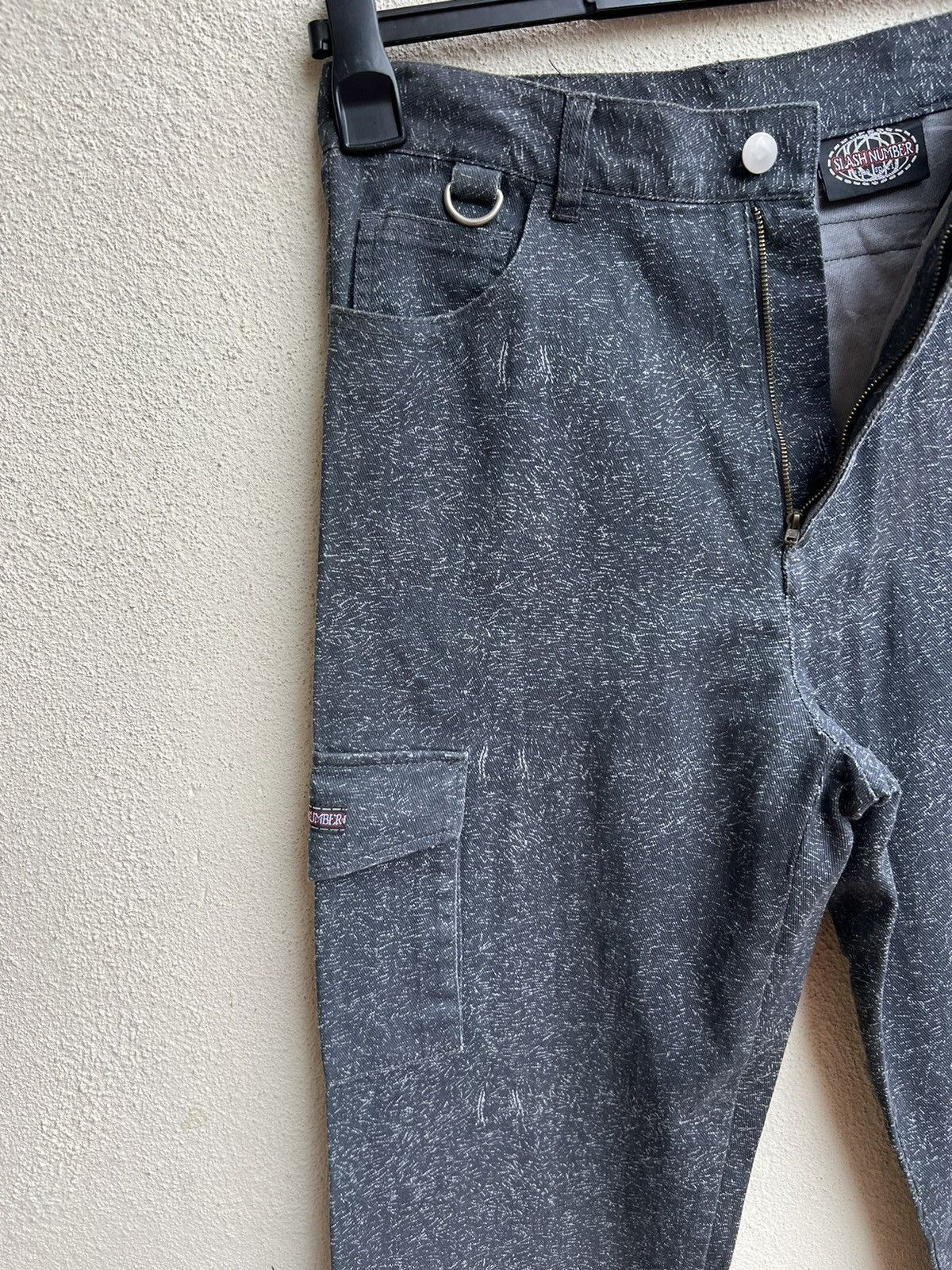 Vintage Slash Number Bondage Cargo Trouser Pant Size US 29 - 9 Thumbnail