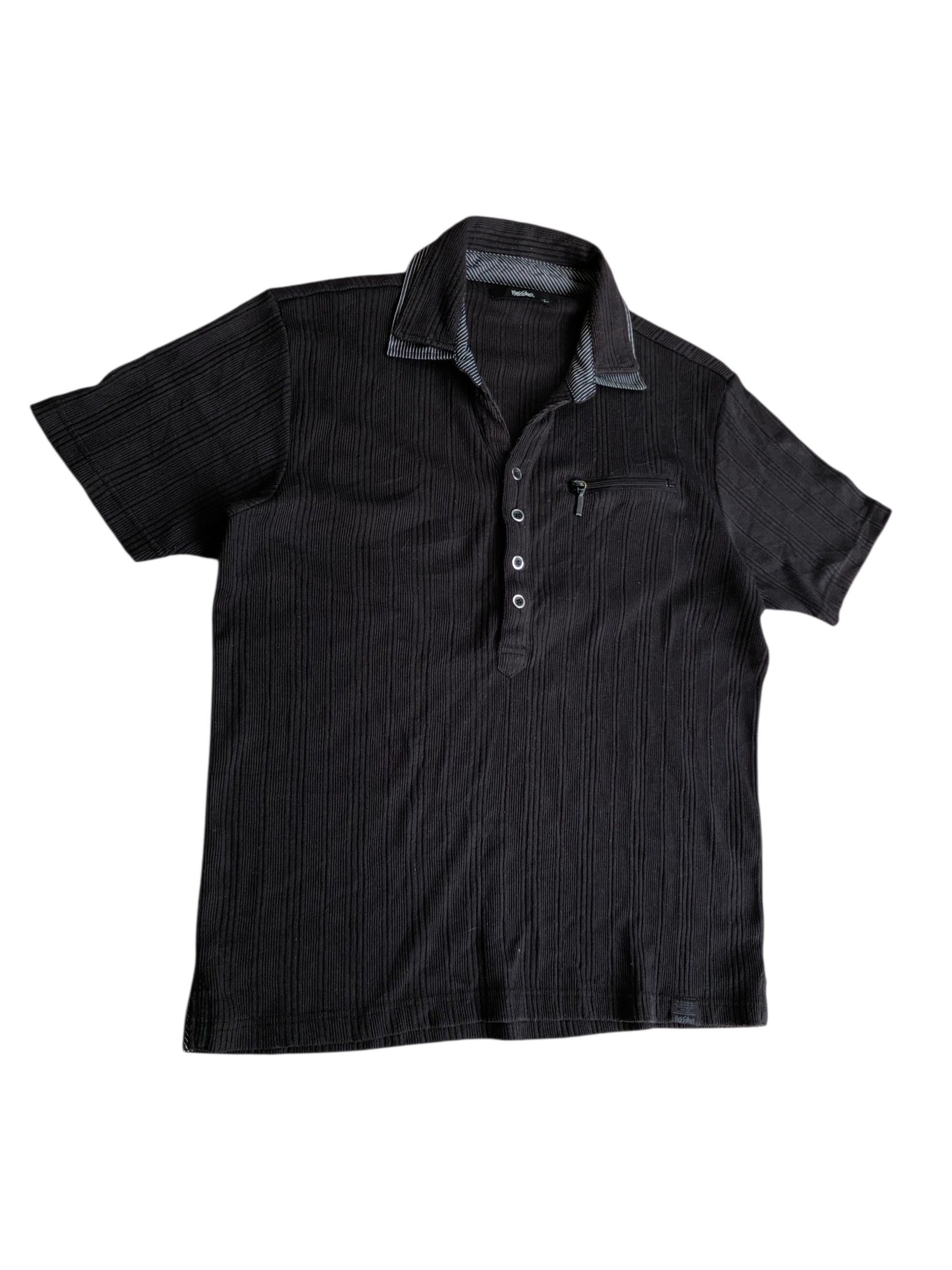 If Six Was Nine 2000s Double Layer Collar Mossimo Vkei Style Y2k Japanese Size US L / EU 52-54 / 3 - 2 Thumbnail