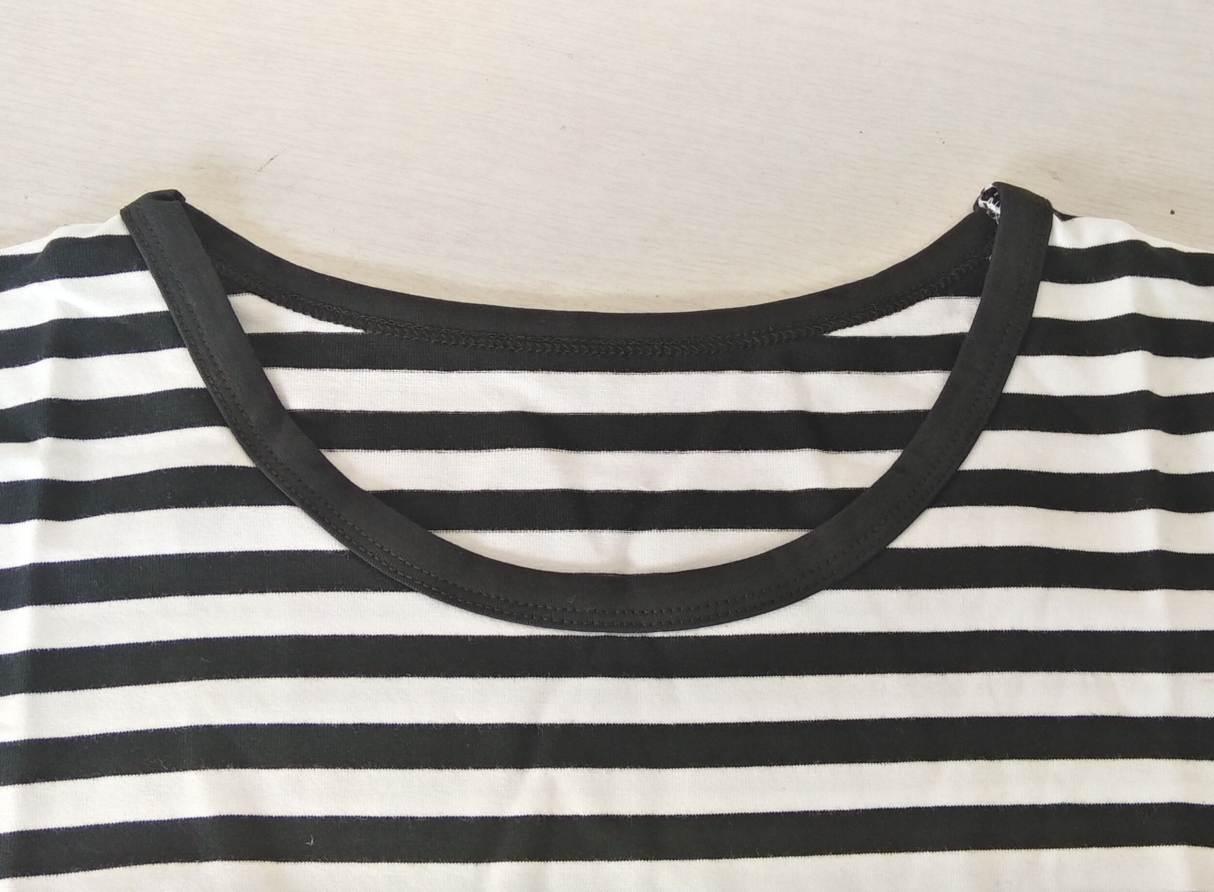 Other Black and white stripe T-shirt slim fit Size S / US 4 / IT 40 - 2 Thumbnail