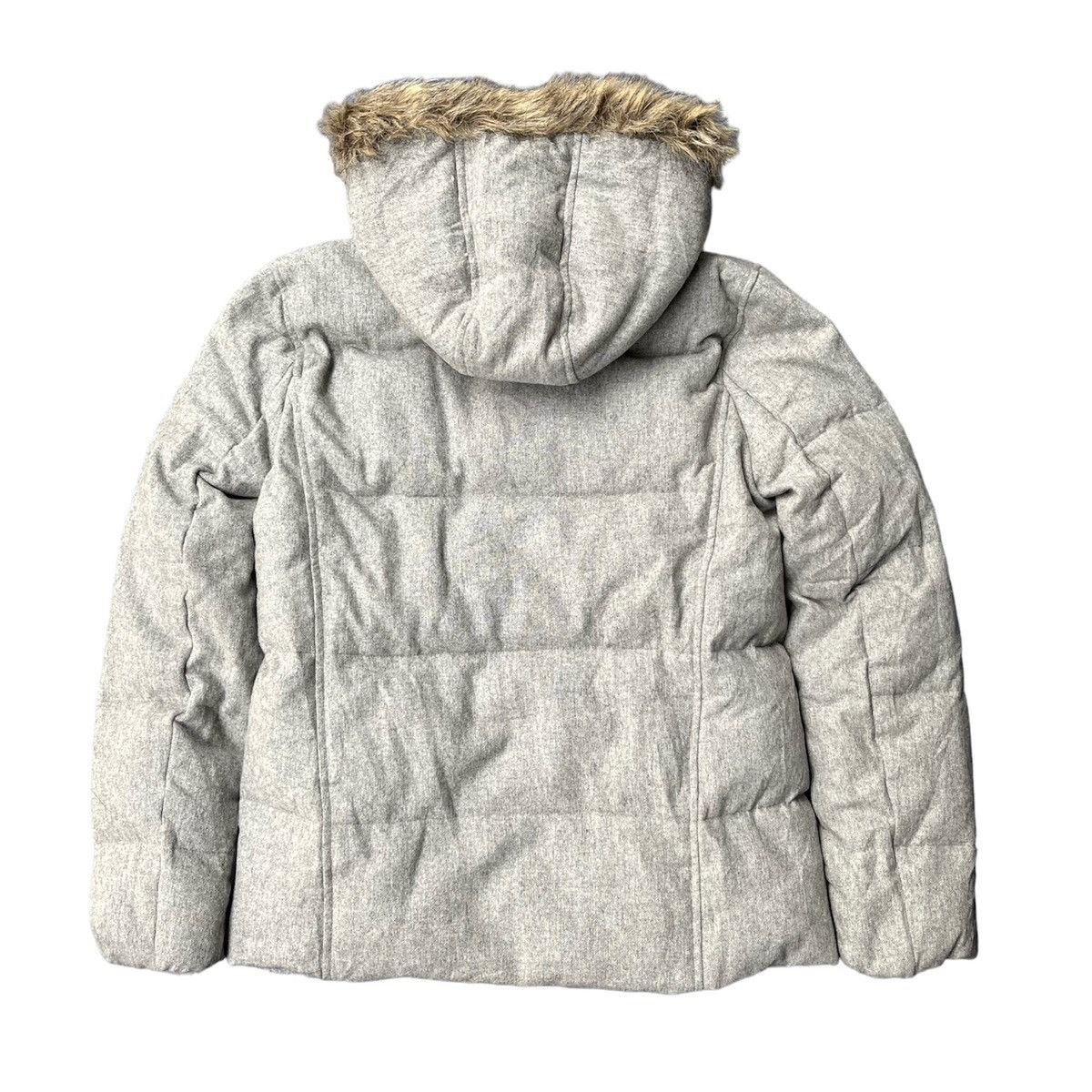 If Six Was Nine 2000s GAP Fur Down Jacket Size US M / EU 48-50 / 2 - 14 Thumbnail