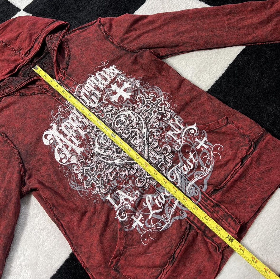 Affliction Affliction Hoodie Size US XXS / EU 40 - 3 Thumbnail