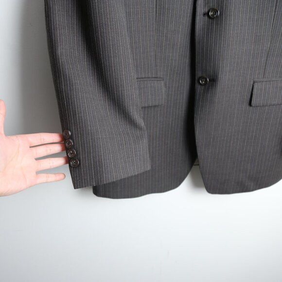 Michael Kors Michael Kors 100% Wool Classic Single Breasted Men's Blazer Size 42R - 3 Thumbnail