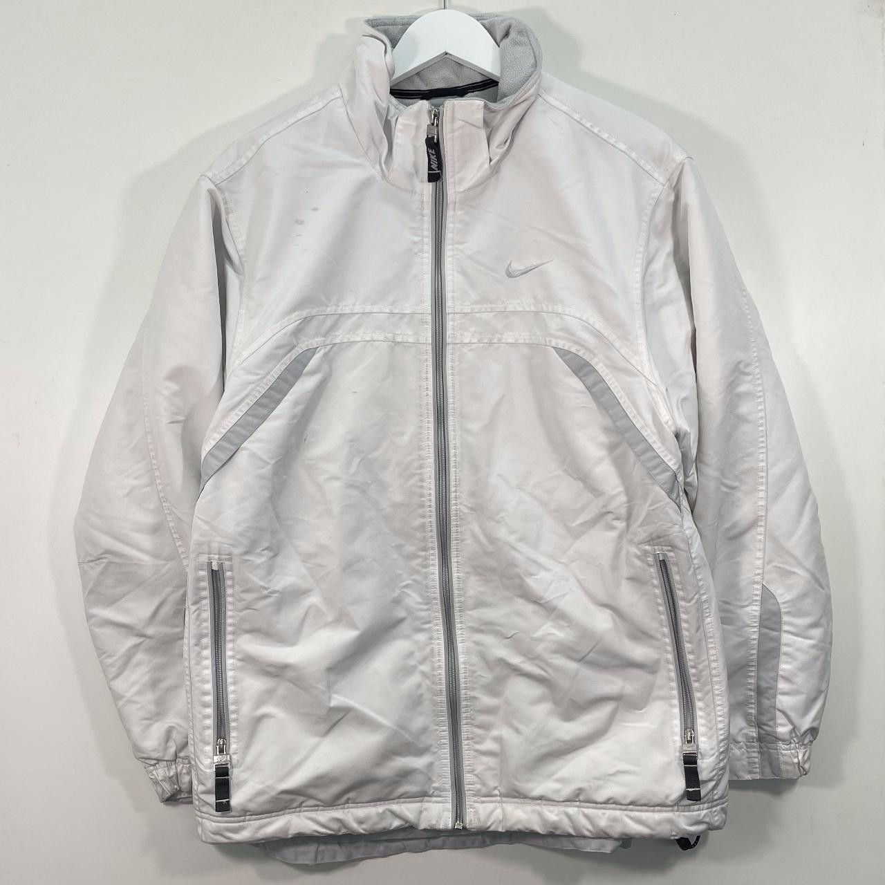 Nike White Nike Coach Jacket Size US S / EU 44-46 / 1 - 1 Thumbnail