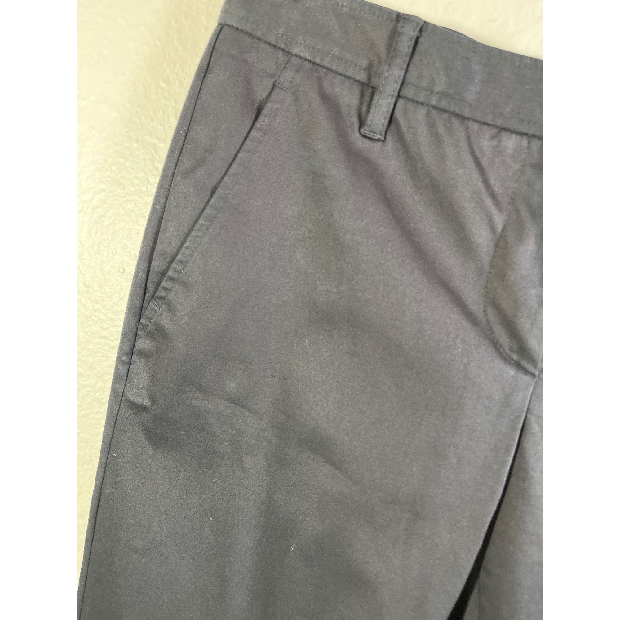 Miu Miu Miu Miu Black Slim Fit Cropped Dress Pants Size 38 Size 30" / US 8 / IT 44 - 5 Thumbnail