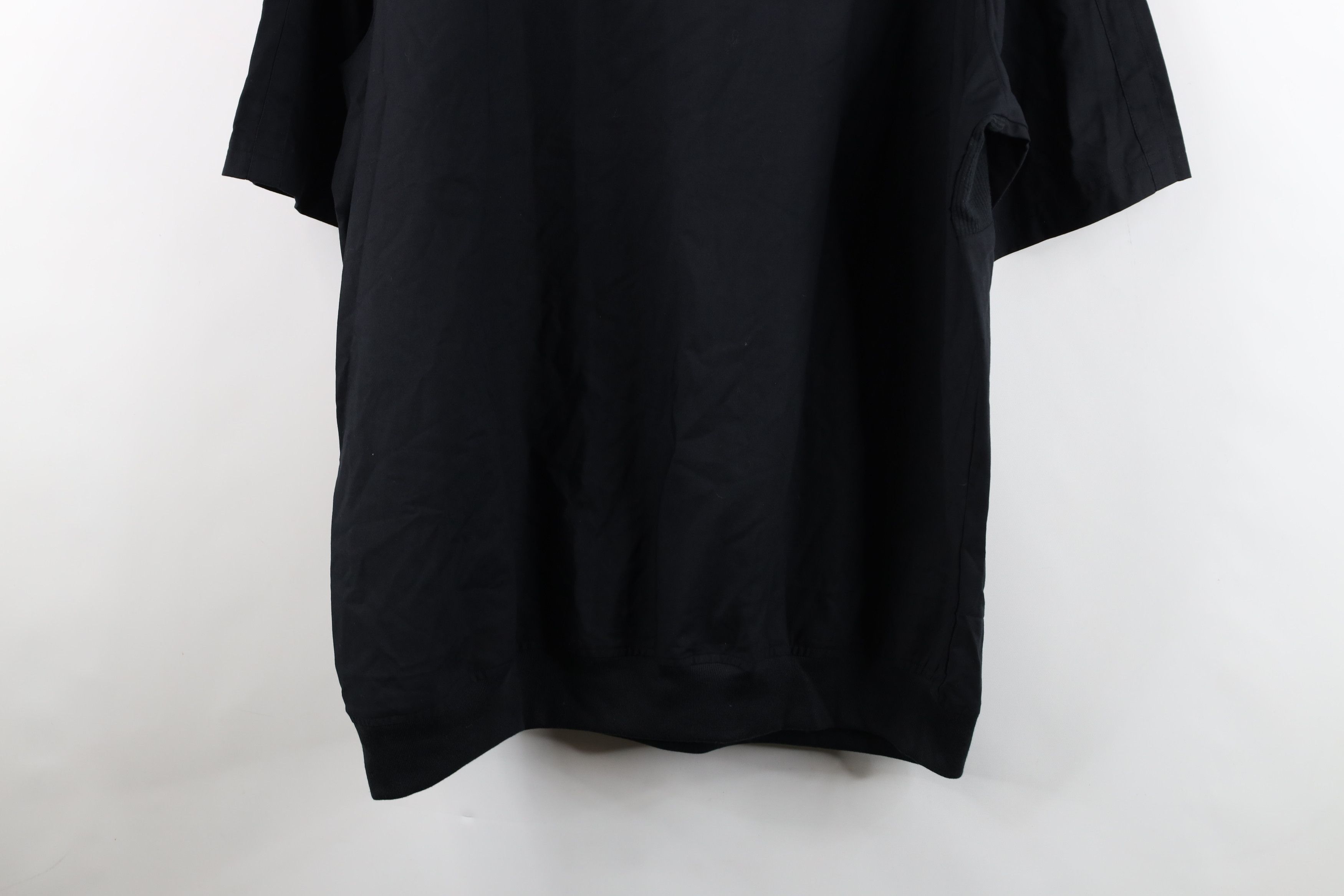 Vintage Vintage 90s Streetwear Collared Pullover Polo Shirt Black Size US XXL / EU 58 / 5 - 13 Thumbnail