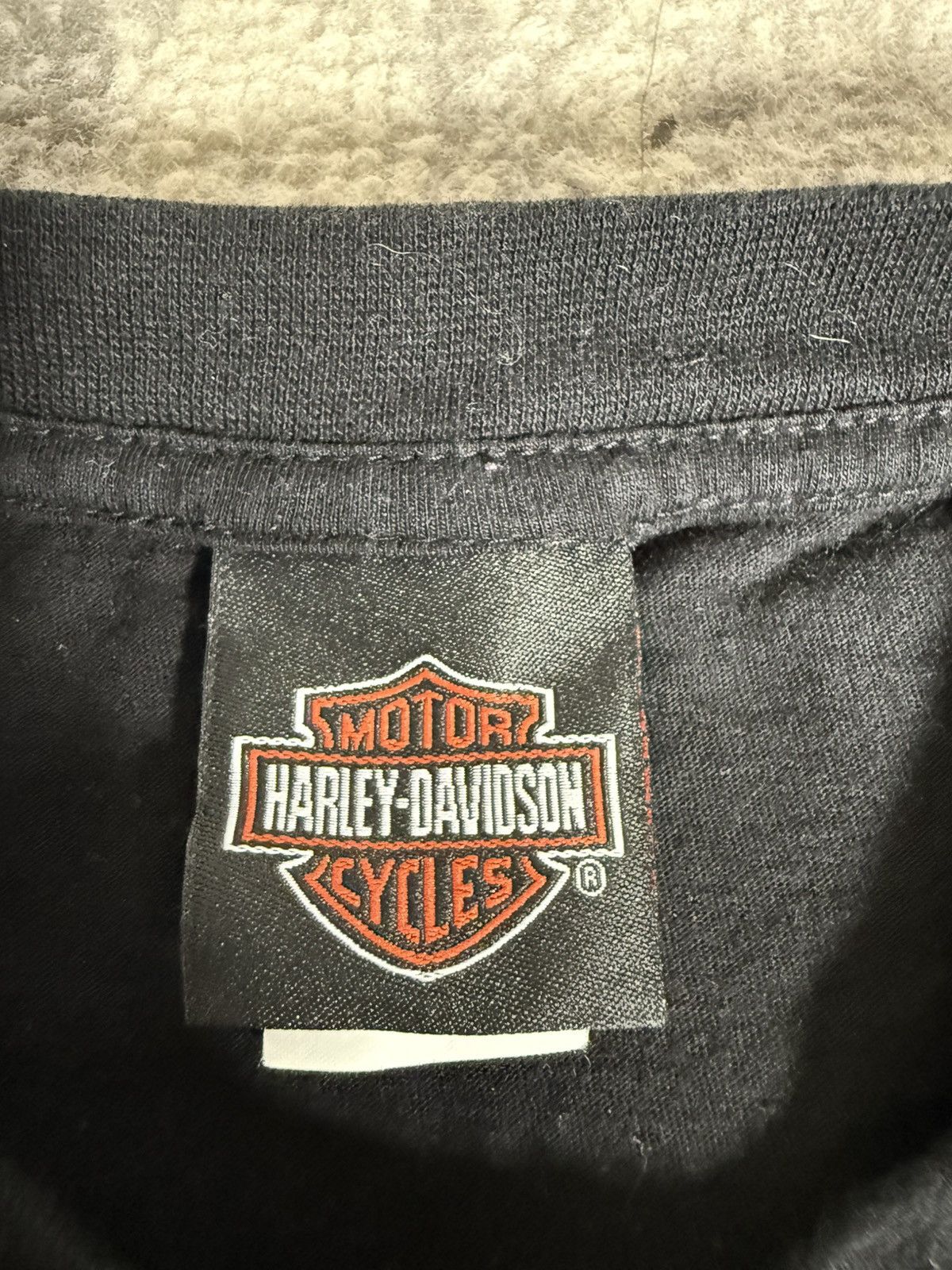 Harley Davidson Y2K Harley Davidson The Road is Eternal T-Shirt Size US L / EU 52-54 / 3 - 3 Thumbnail