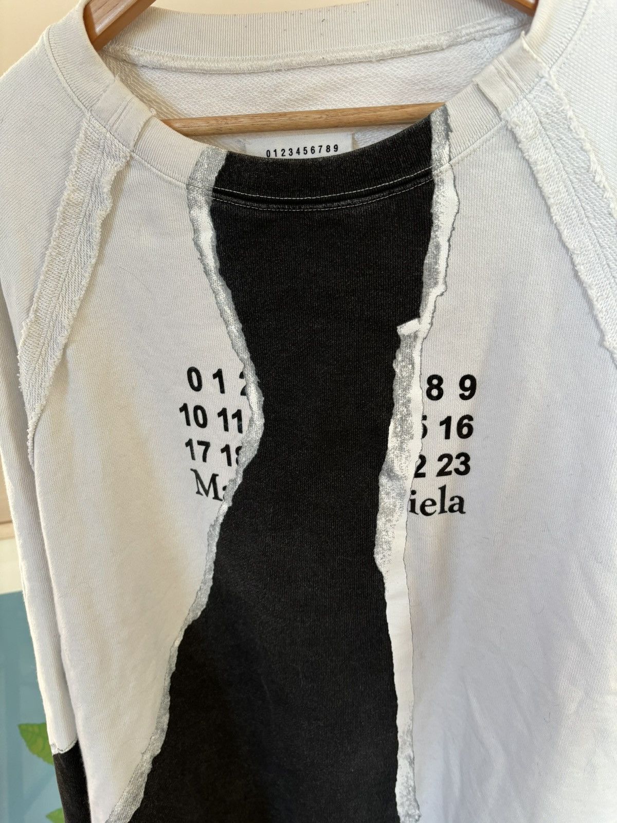 Maison Margiela Maison margiela oversized logo sweatshirt Size US L / EU 52-54 / 3 - 2 Thumbnail