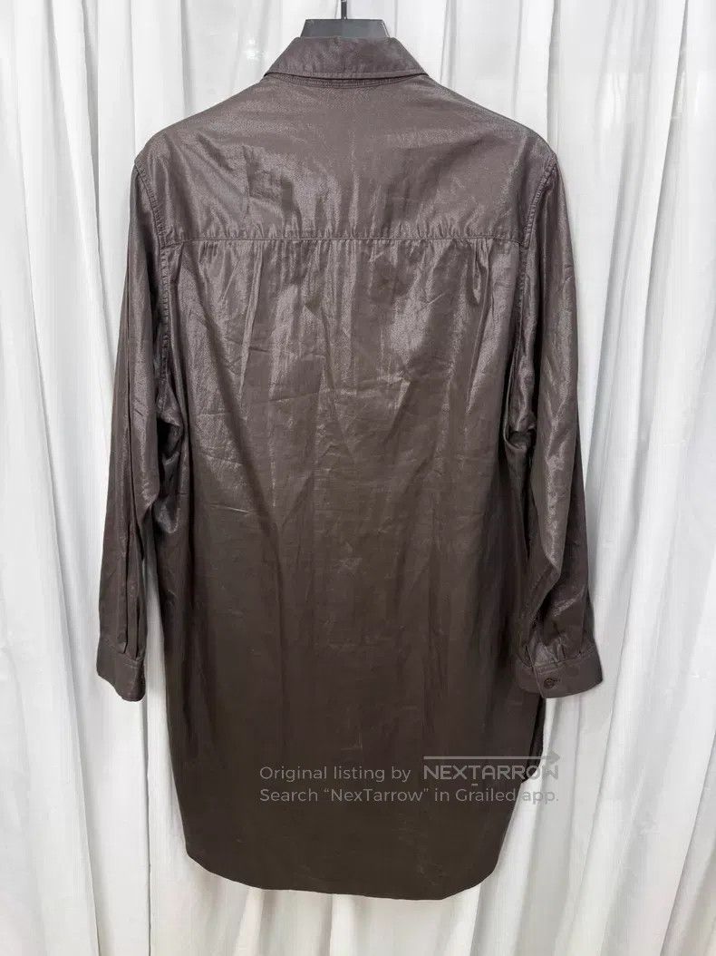 Yohji Yamamoto Yohji Yamamoto coated waxed crinkled shirt| Size US M / EU 48-50 / 2 - 7 Thumbnail