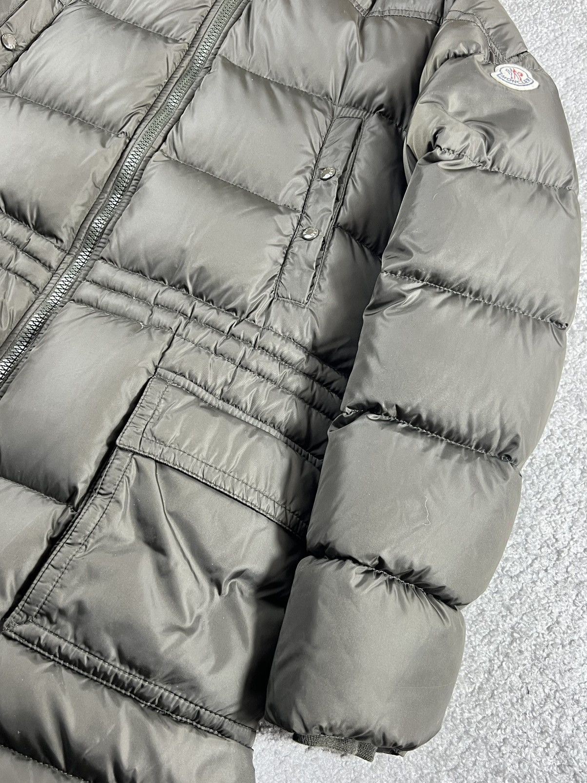 Moncler Moncler Racoon Fur Green Gueran Parka Size 1 Size S / US 4 / IT 40 - 5 Thumbnail