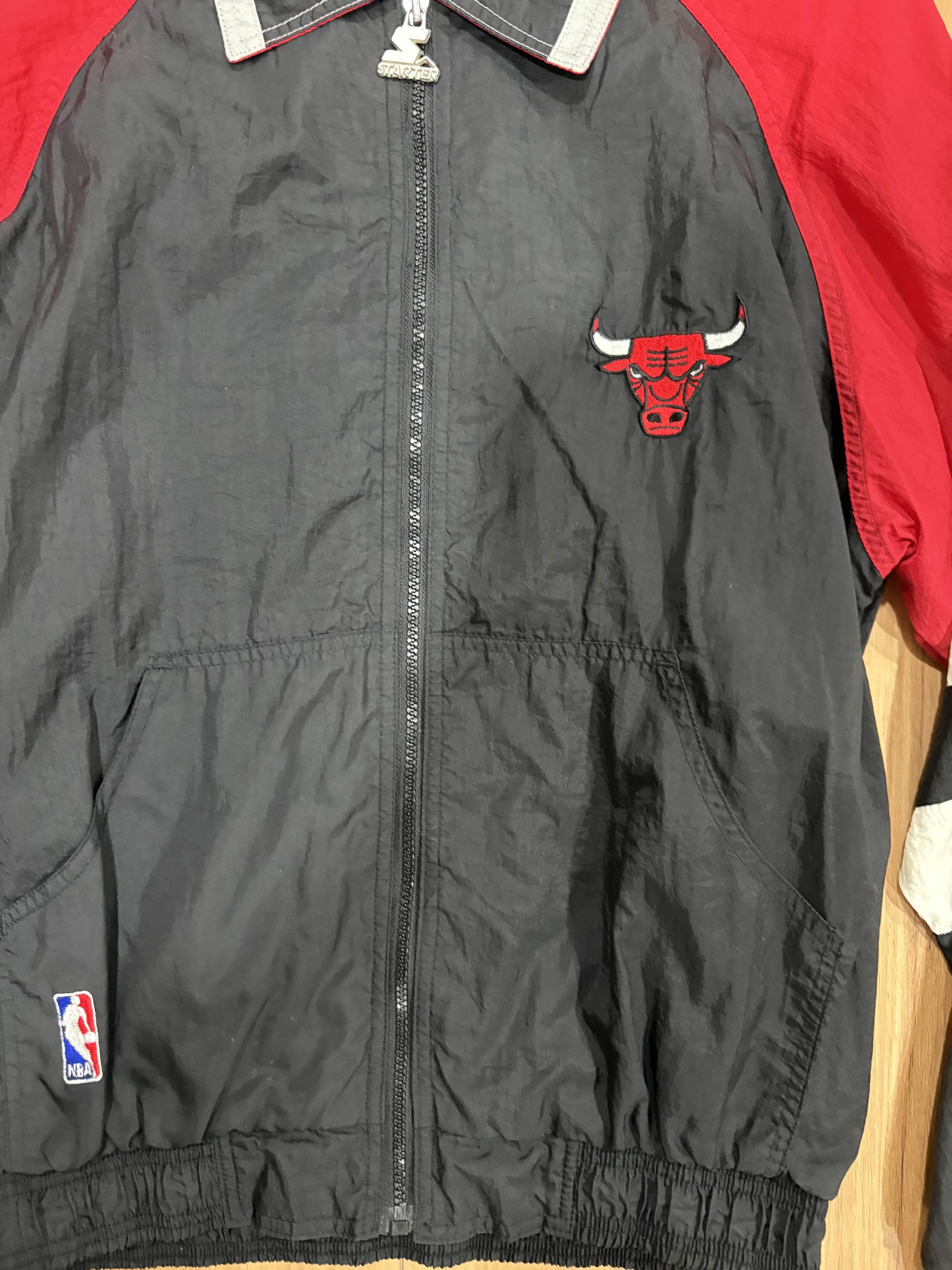 Starter VINTAGE Chicago Bulls NBA Officially Licensed Starter Jacket Size US M / EU 48-50 / 2 - 4 Thumbnail