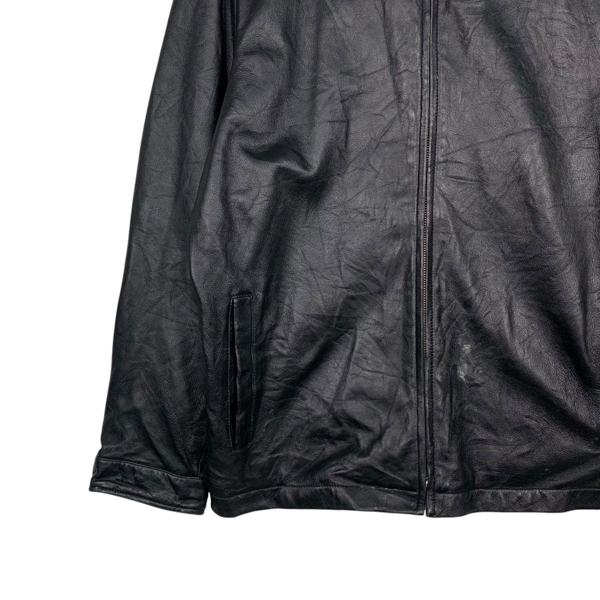 Japanese Brand Y2k Vintage GENEROUS Sheepskin Leather Jacket #2567-C116 Size US L / EU 52-54 / 3 - 3 Thumbnail