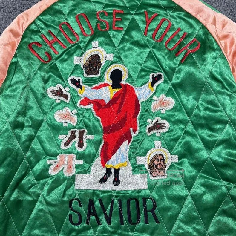 Saint Michael Saint Michael Yokosuka embroidered pattern reversible patc Size US L / EU 52-54 / 3 - 5 Thumbnail