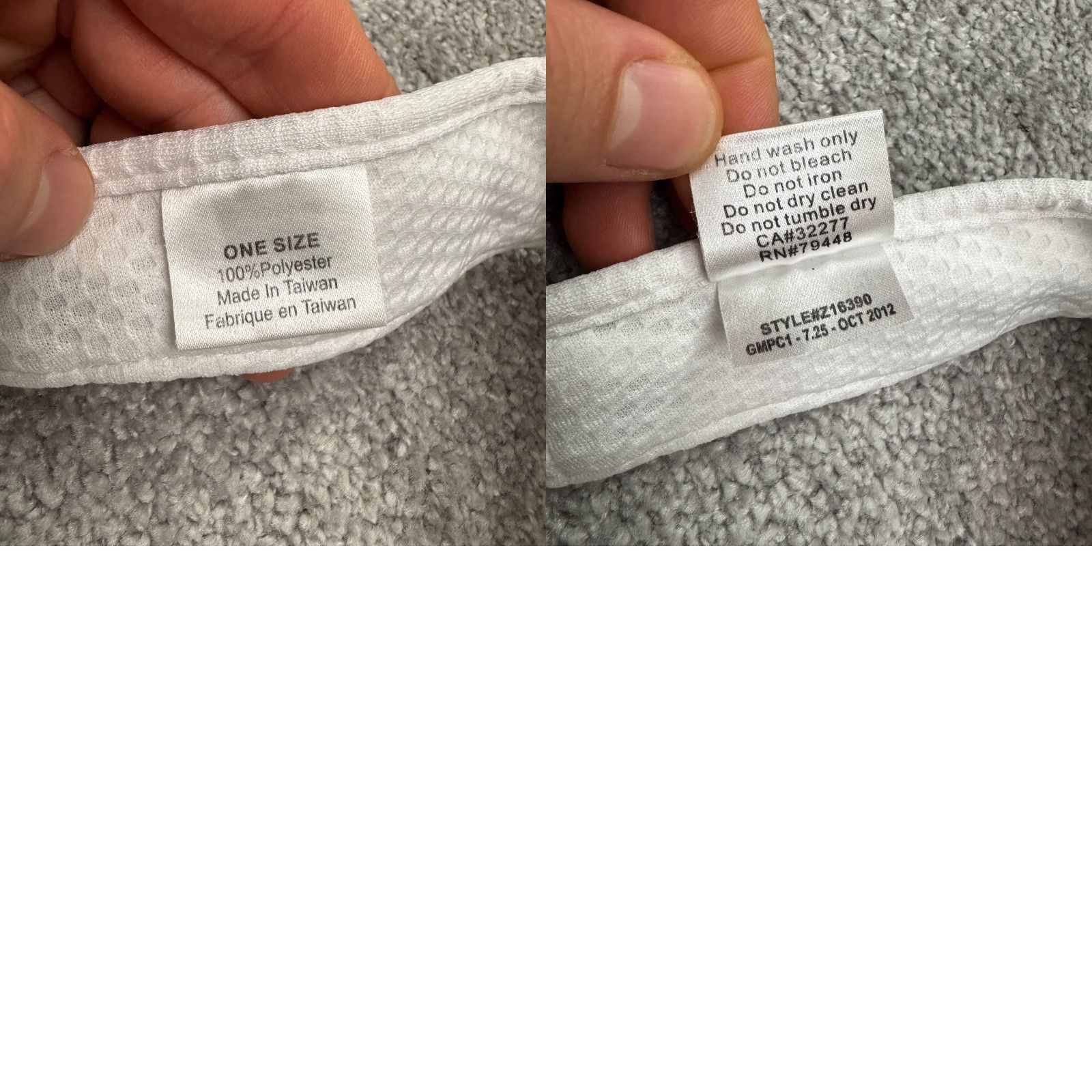 Marmot Marmot Visor Hat Women One Size White Adjustable Sun Size ONE SIZE - 8 Thumbnail