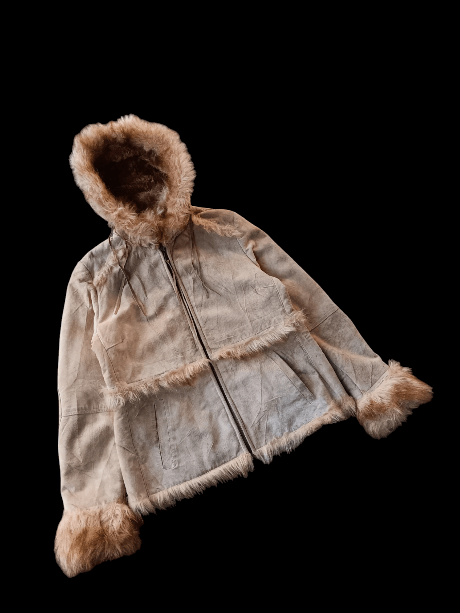 Vintage Avanti newyork Suede leather fur ifsixwasnine style jacket Size US M / EU 48-50 / 2 - 10 Thumbnail